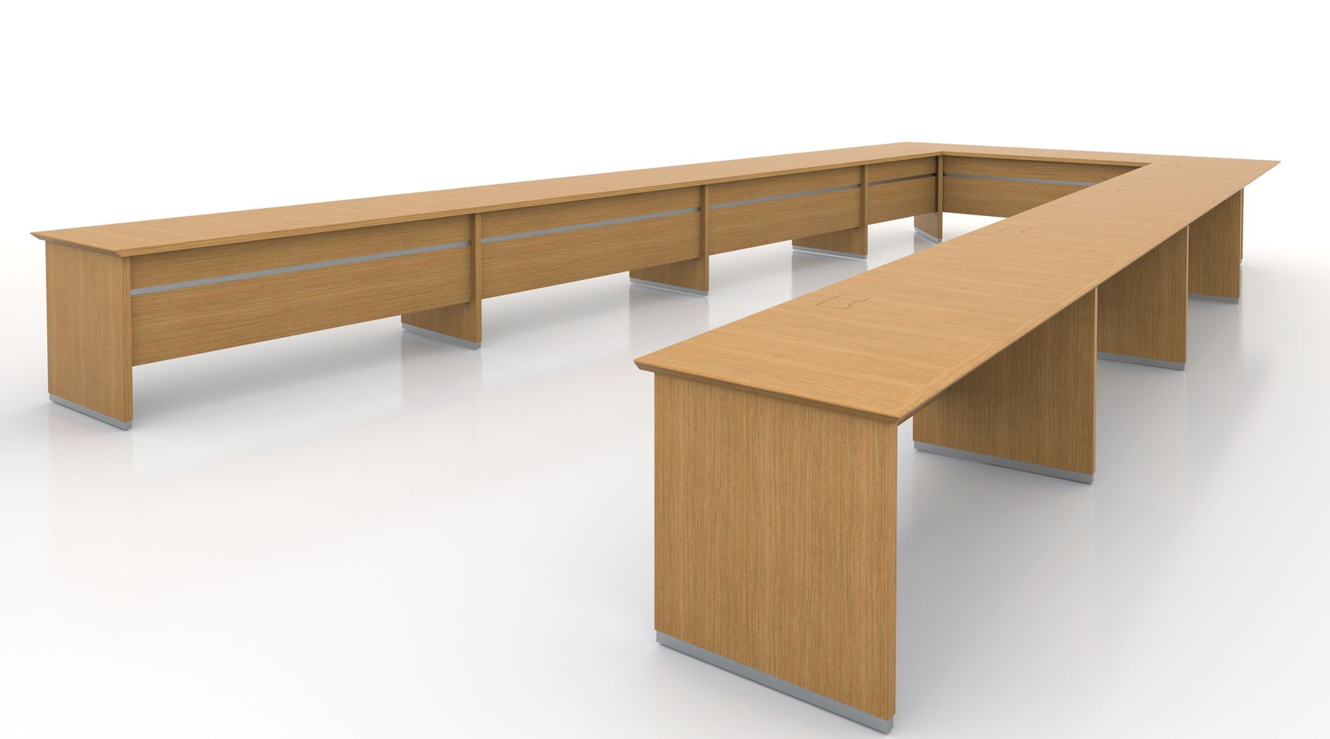 Custom Conference Table - V Shape 2 