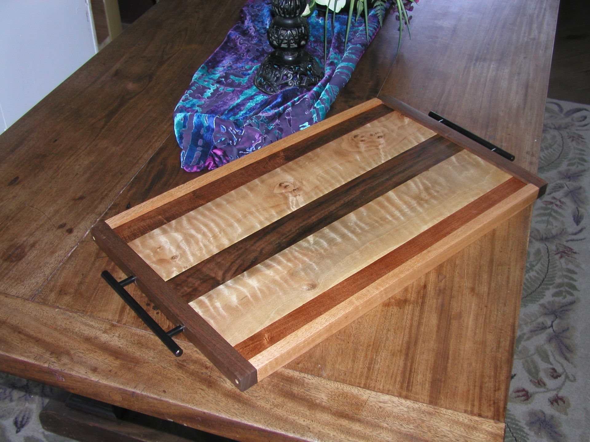 Three Wood Serving Tray 2 