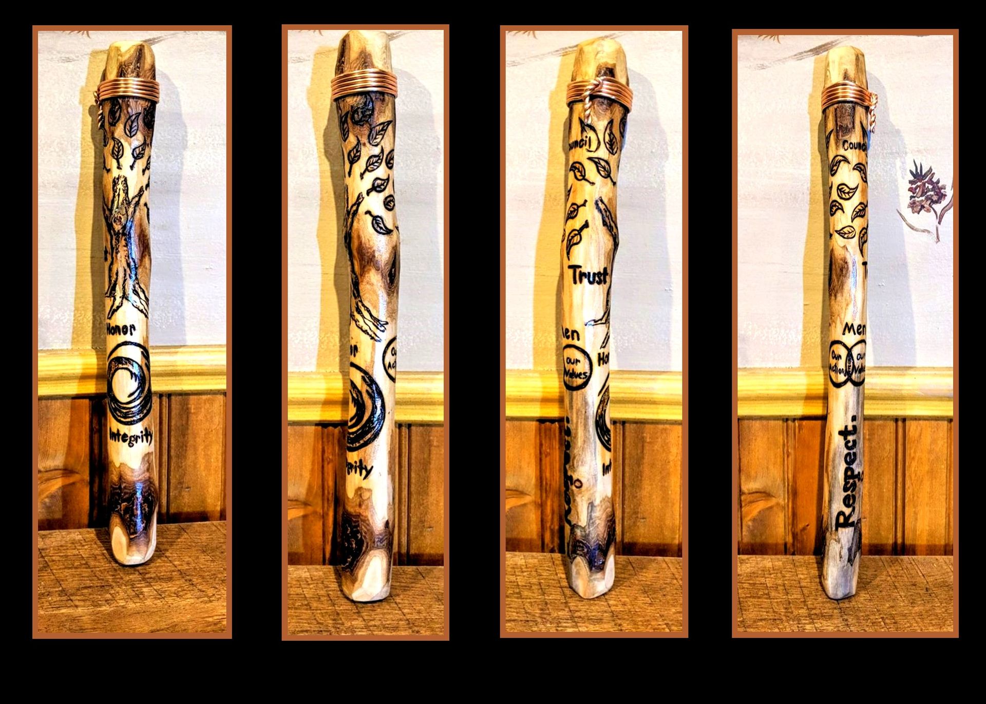 Talking Stick, Group Talk, Communication, Office Gift, Retirement Gift 4