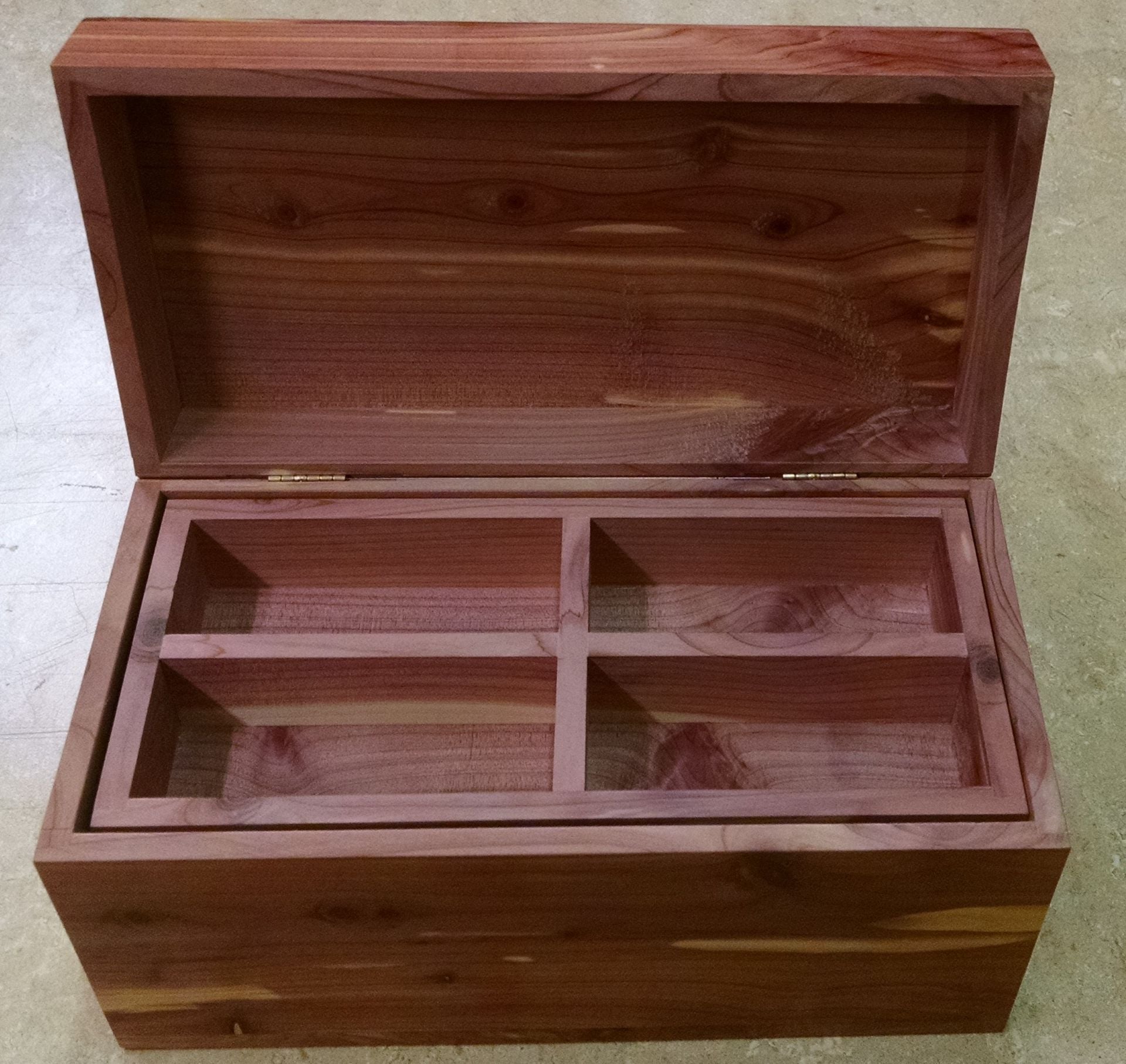 Aromatic Cedar Trinket/Jewelry Box 2 