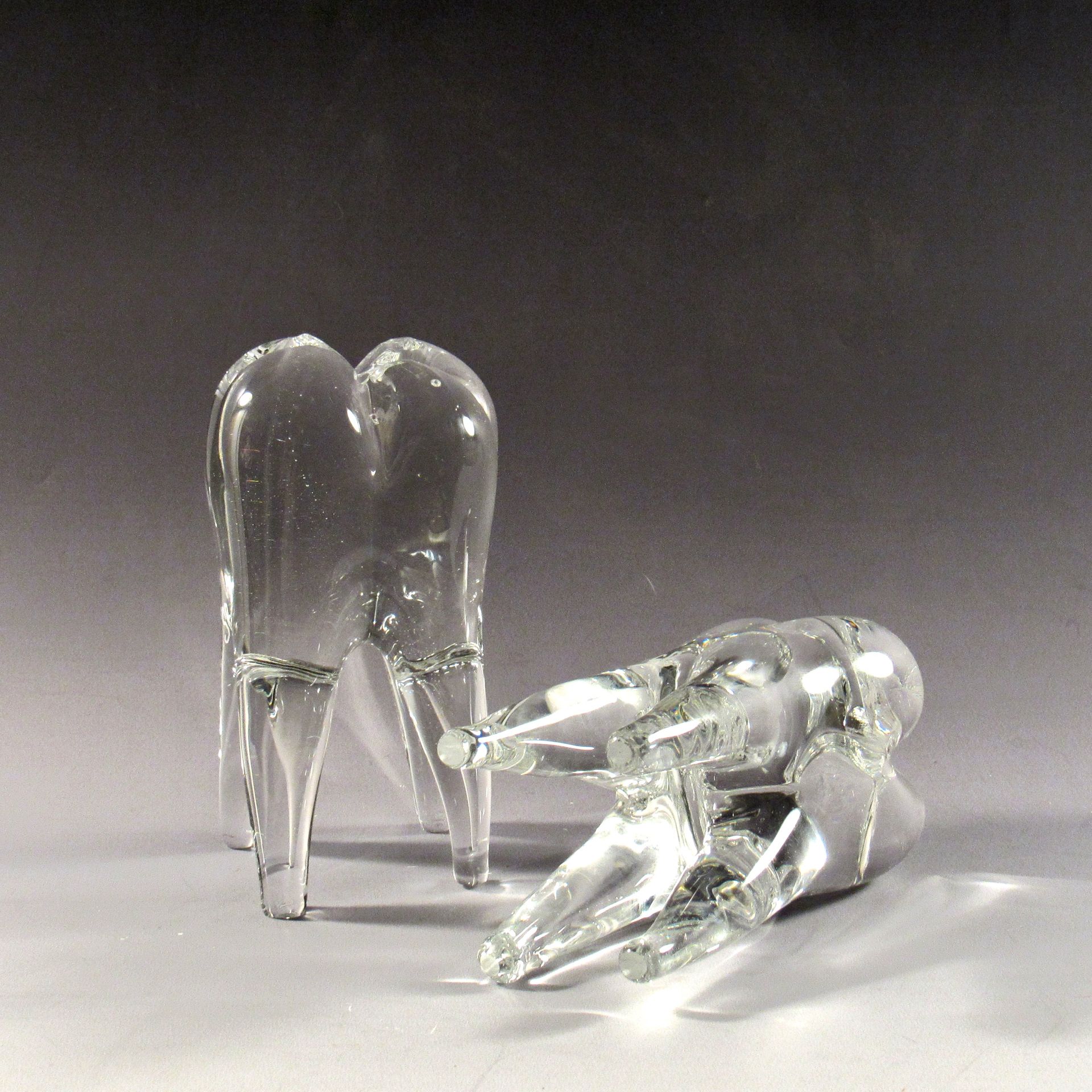 Solid Hand Blown Glass Wisdom Tooth