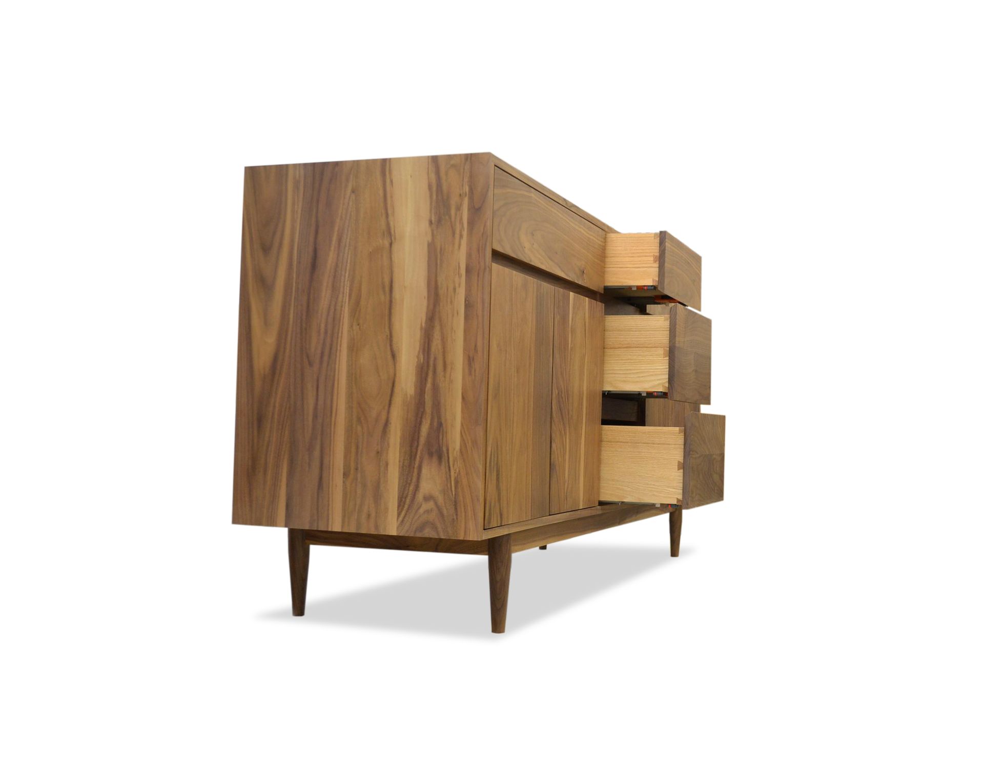 Mid Century Walnut Vanity 4