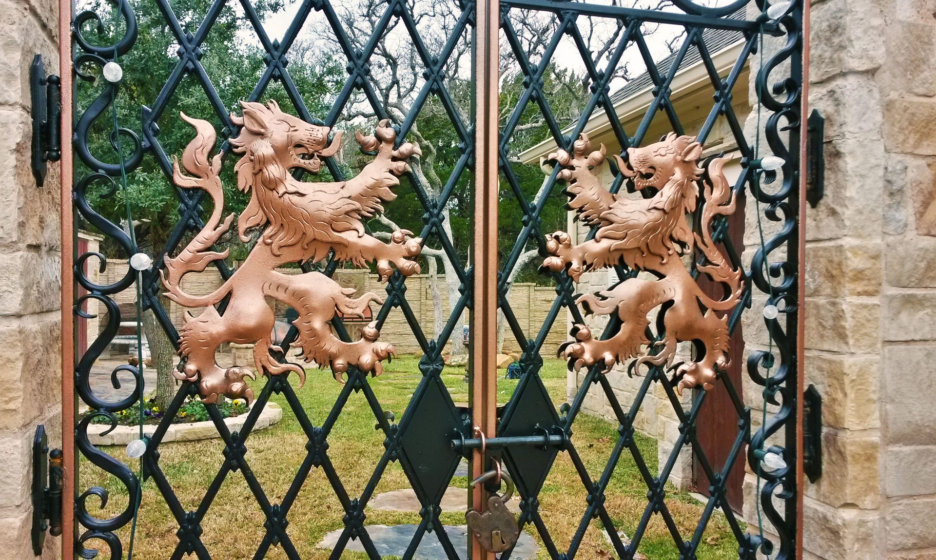 Entry Gates-Lion Theme // (Min. Shipping $450+) 5