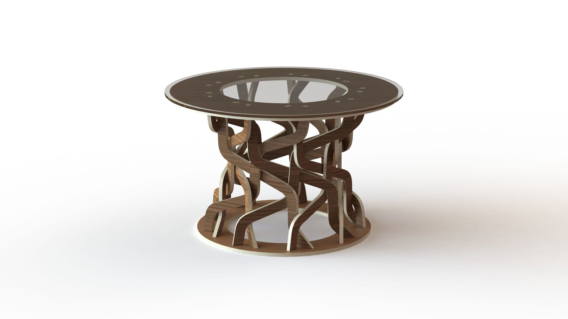 Woven Hyperboloid Table