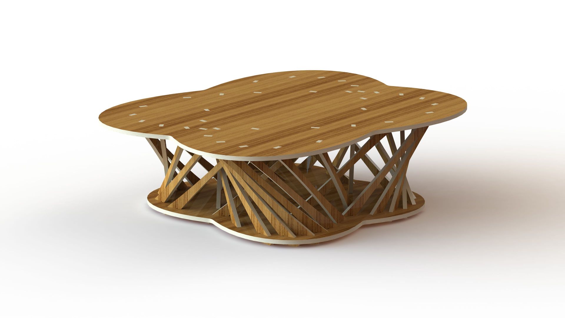Double Helix Coffee Table