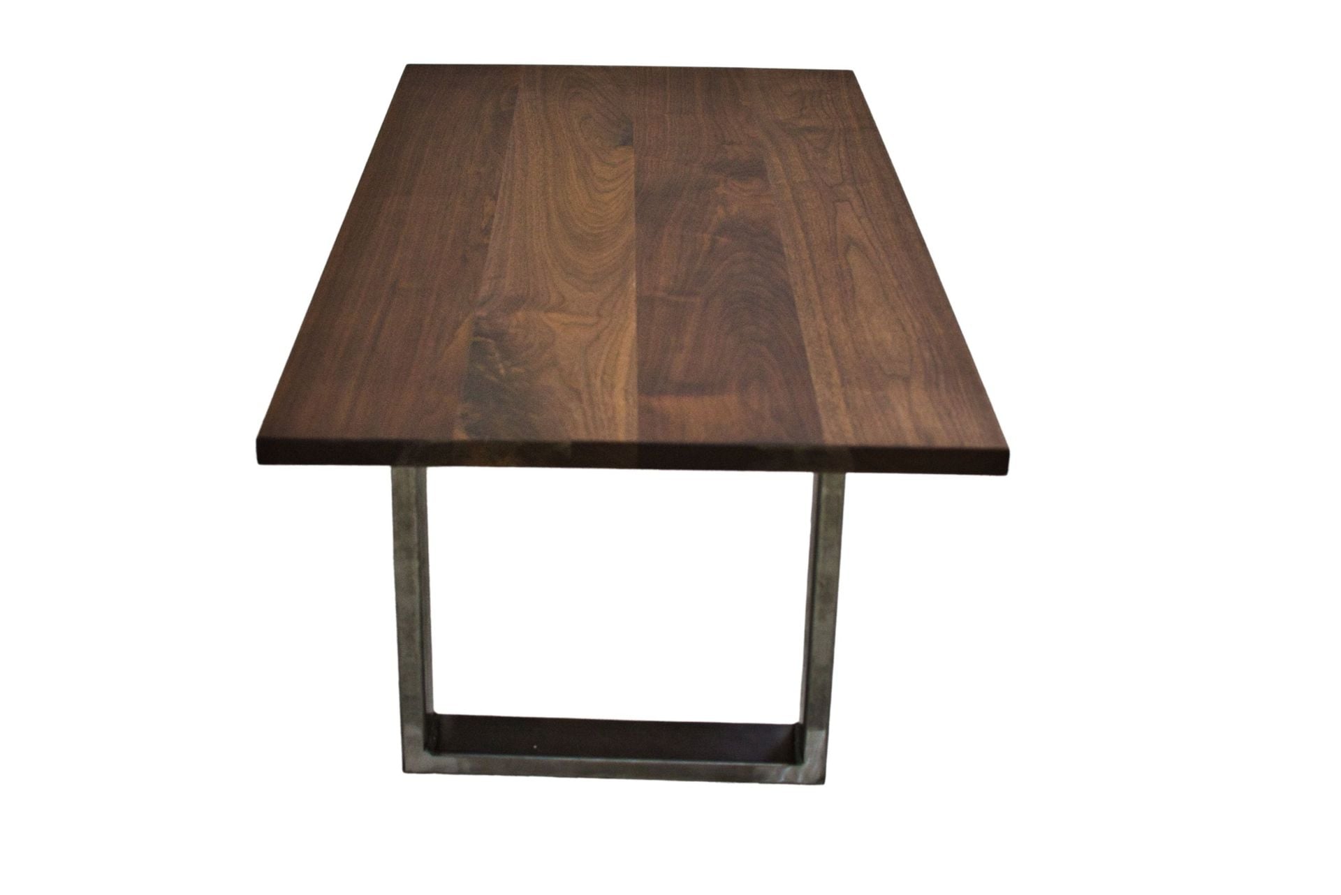 Walnut Coffee Table, Modern Coffee Table, Coffee Table With Metal Legs, Farmhouse, Rustic 1