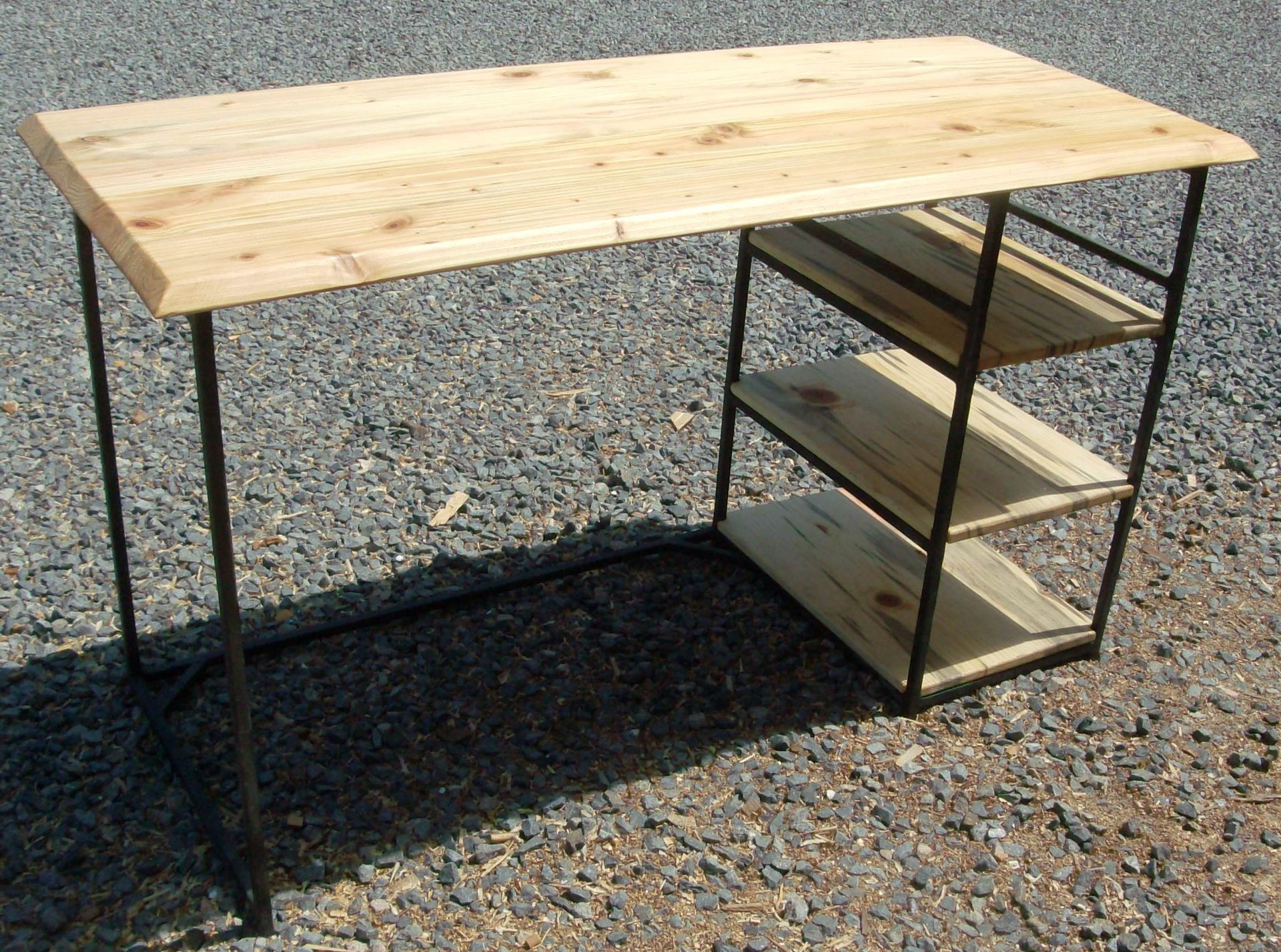 Industrial Style Computer Desk 4 
