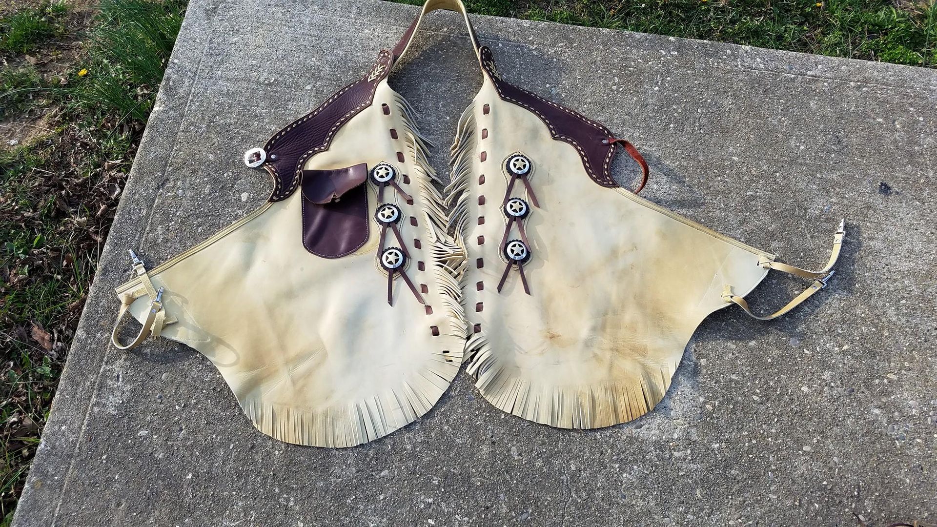 Leather Working Or Show Chinks 4