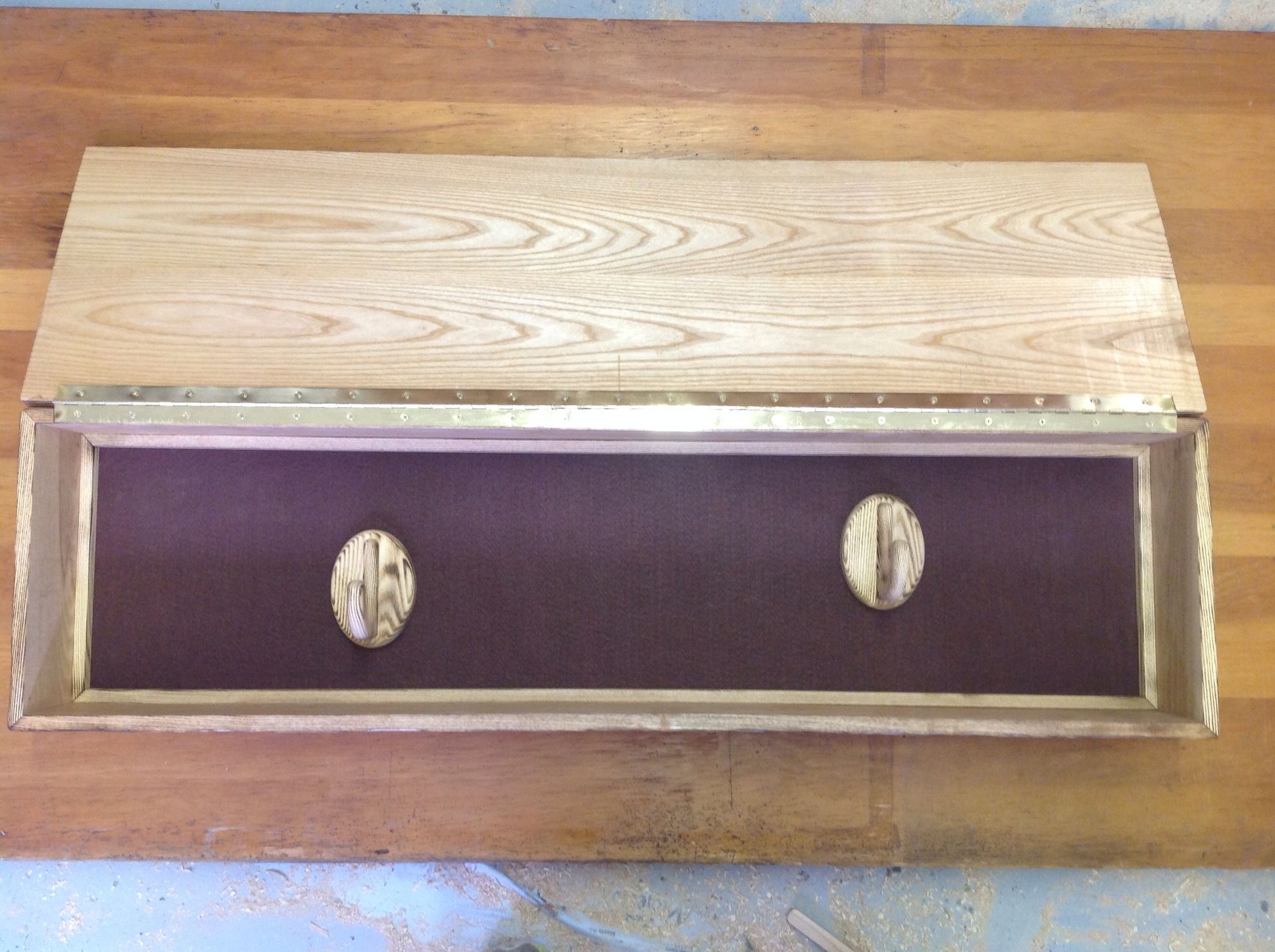 Wall Hung Gun Storage Box 4 