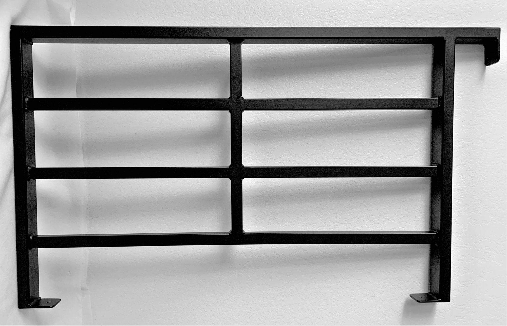 Urban Industrial Steel Railing; Modern Metal Guardrails 2 