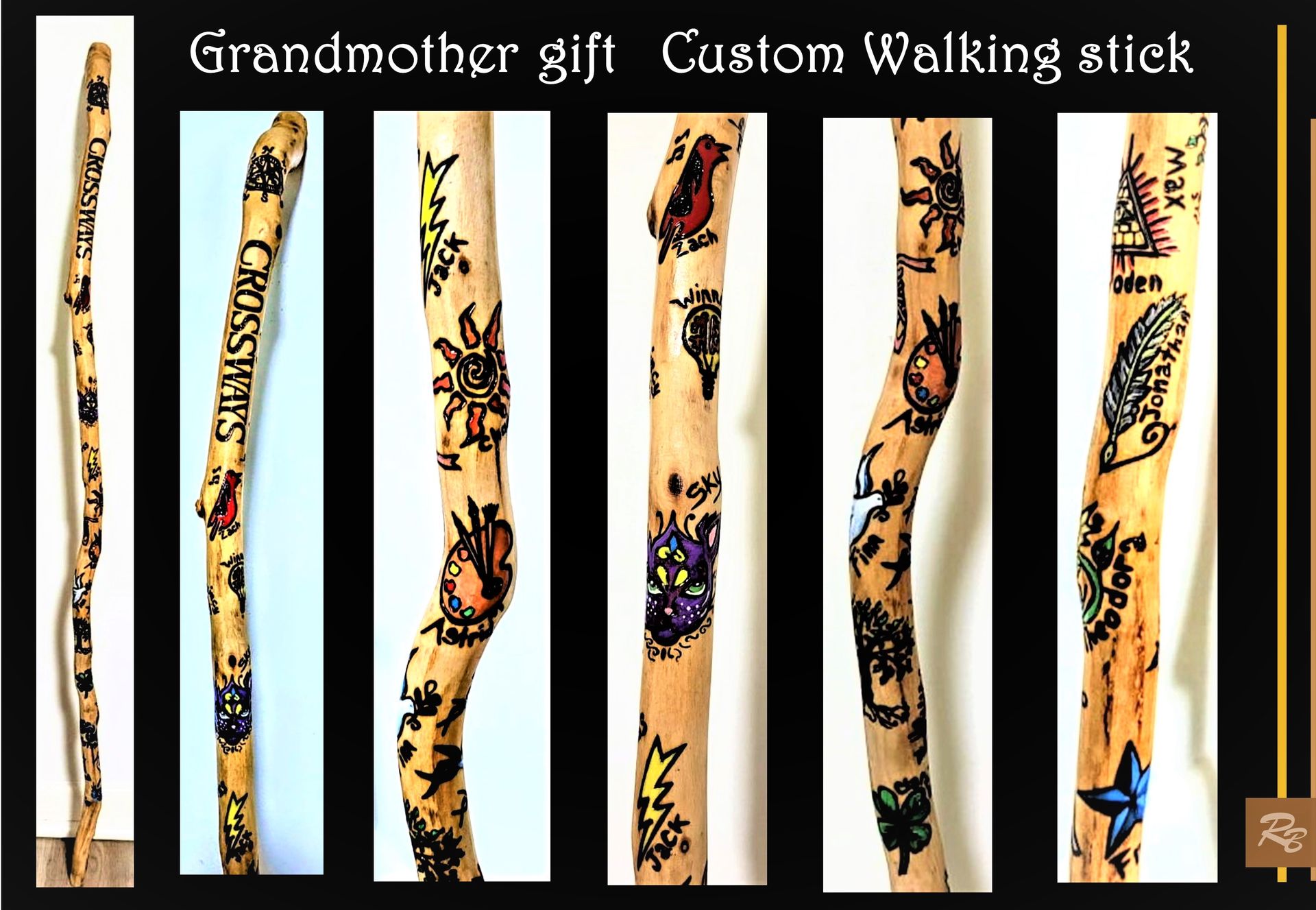 Hiking Stick, Personalized, Retirement Gift, Hiker Gift 3