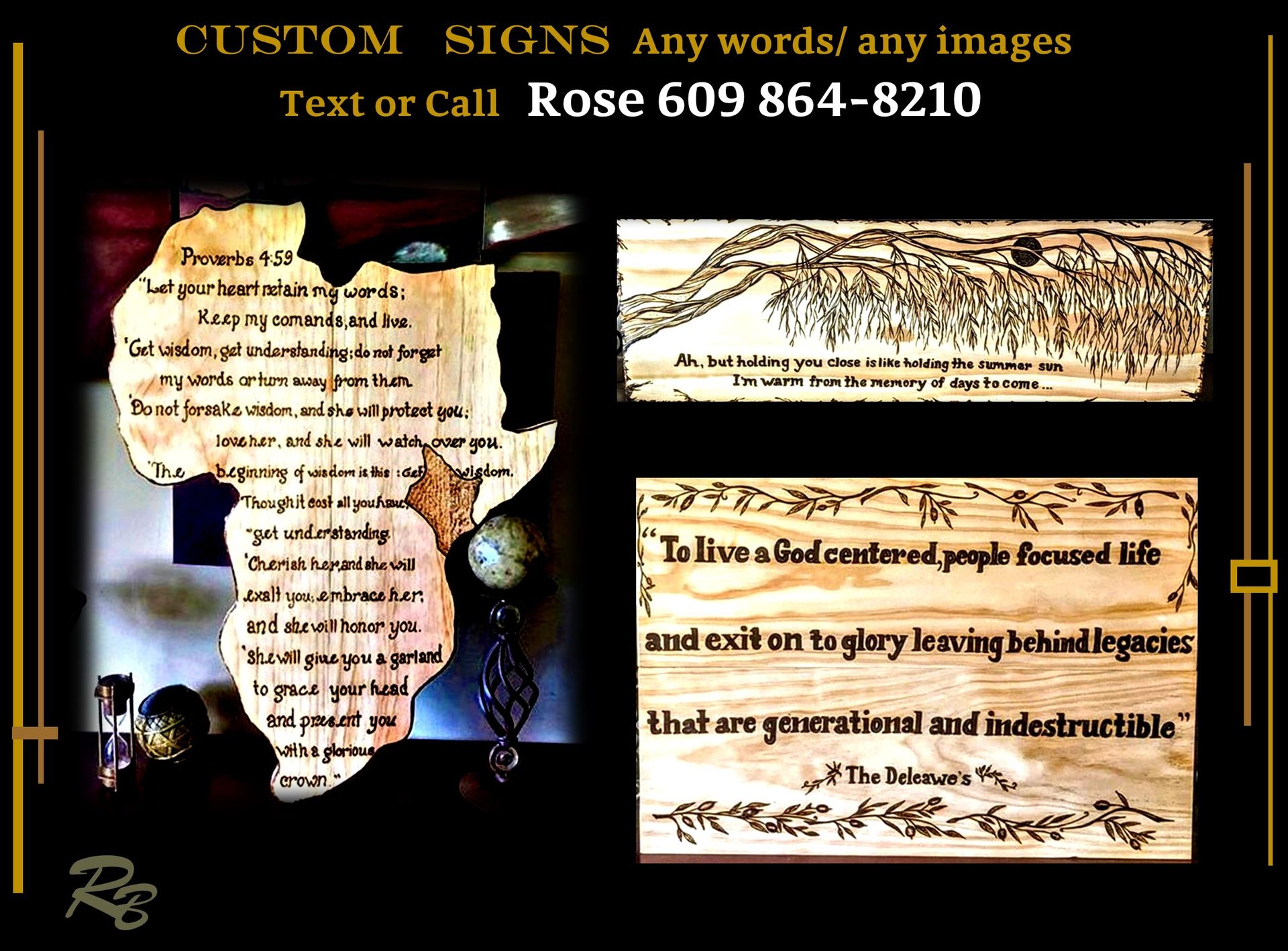 Custom Wood Signs 5 