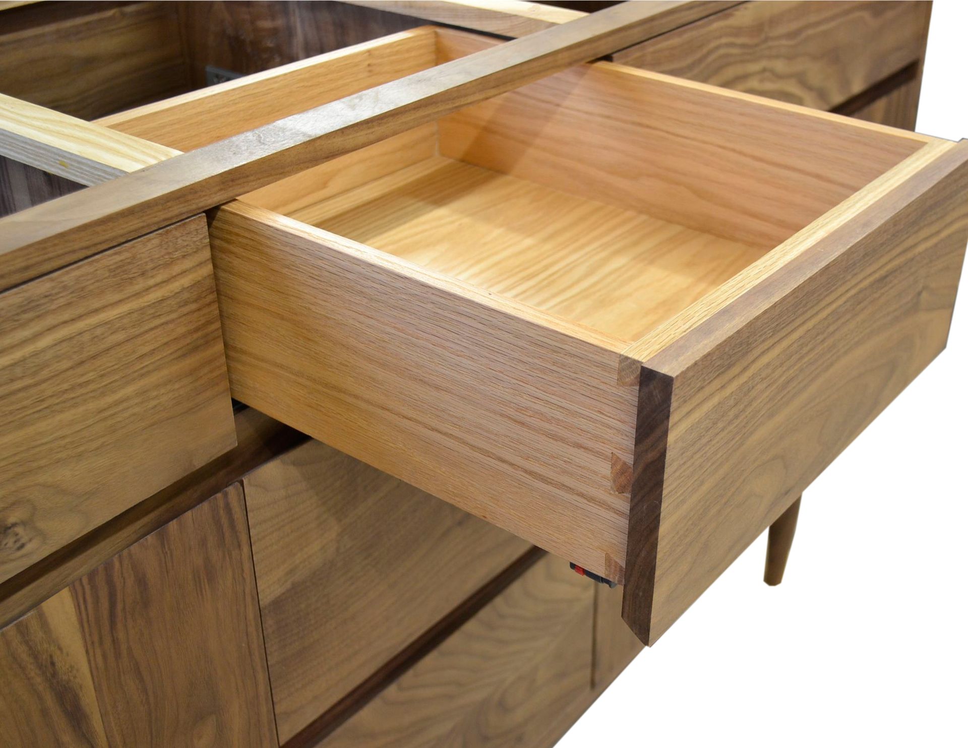 Mid Century Walnut Vanity 5
