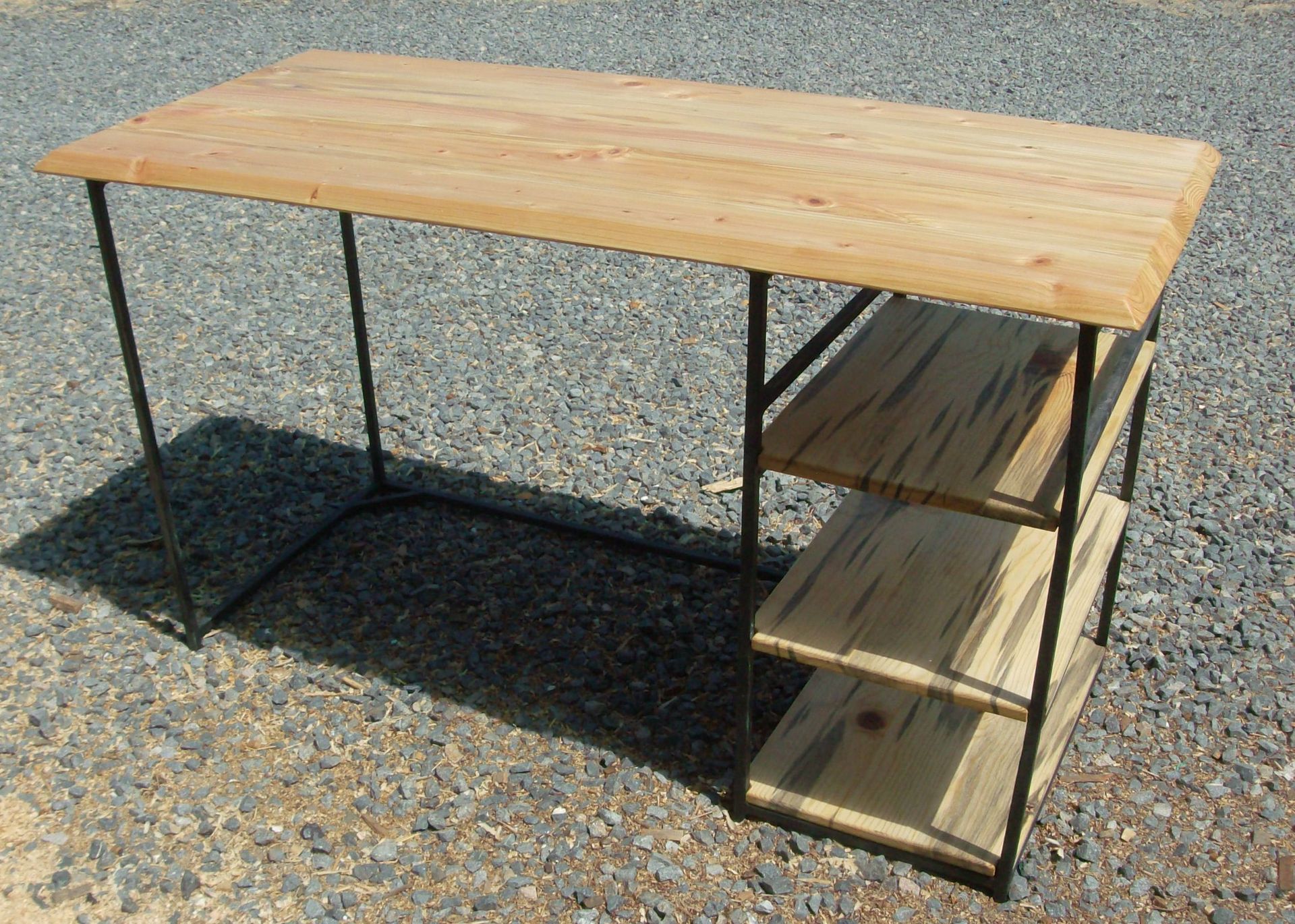 Industrial Style Computer Desk 5 