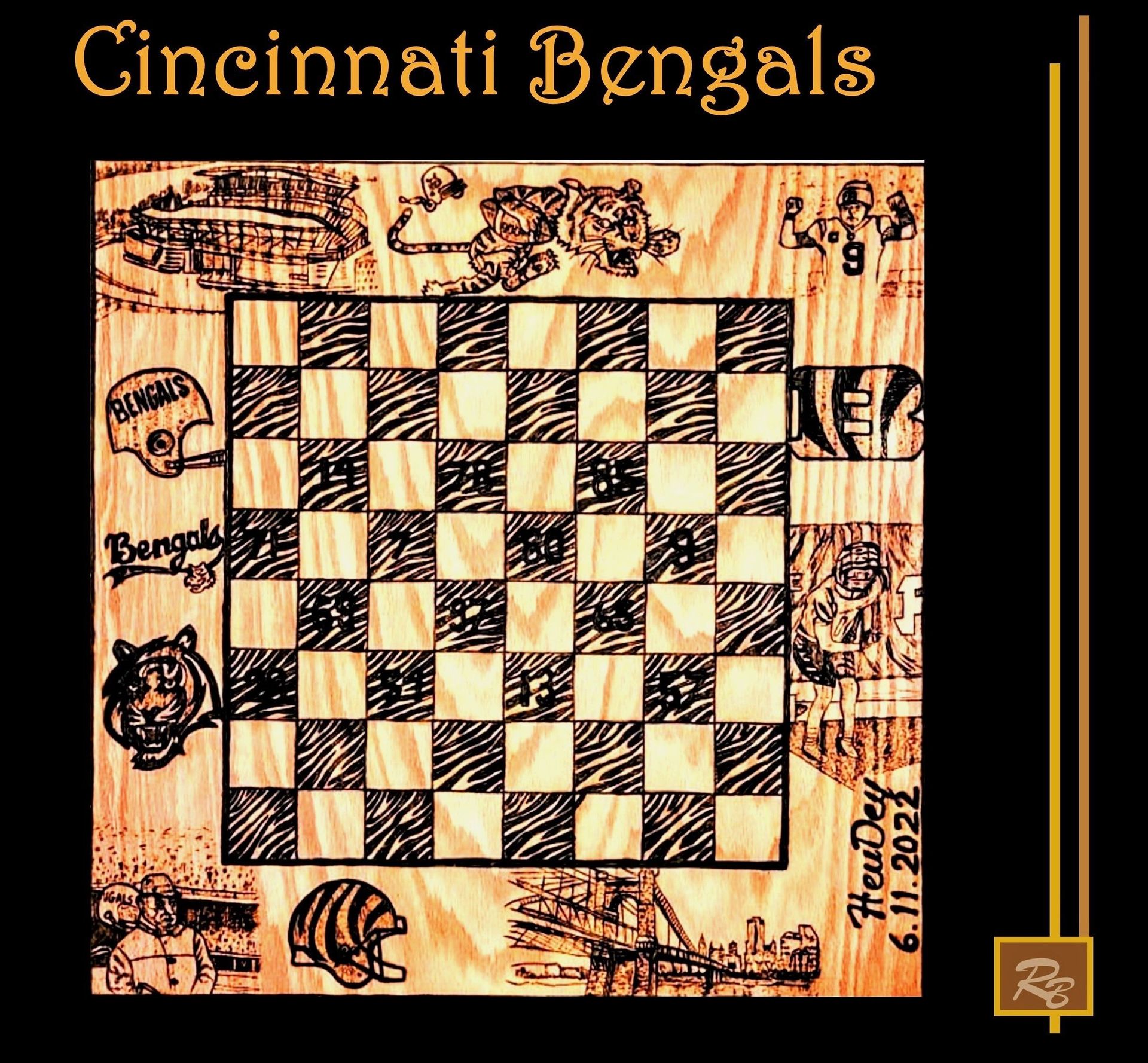 Custom Chessboard, Custom Chess Board, Chess board collector, Boss gift, Wood Anniversary gift, Hand created with any Images or Theme 2 