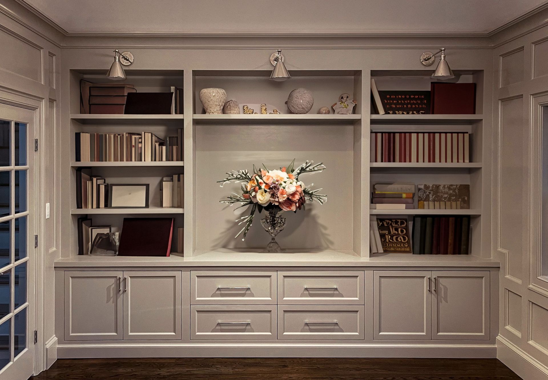 St. James Built-in Bookcase