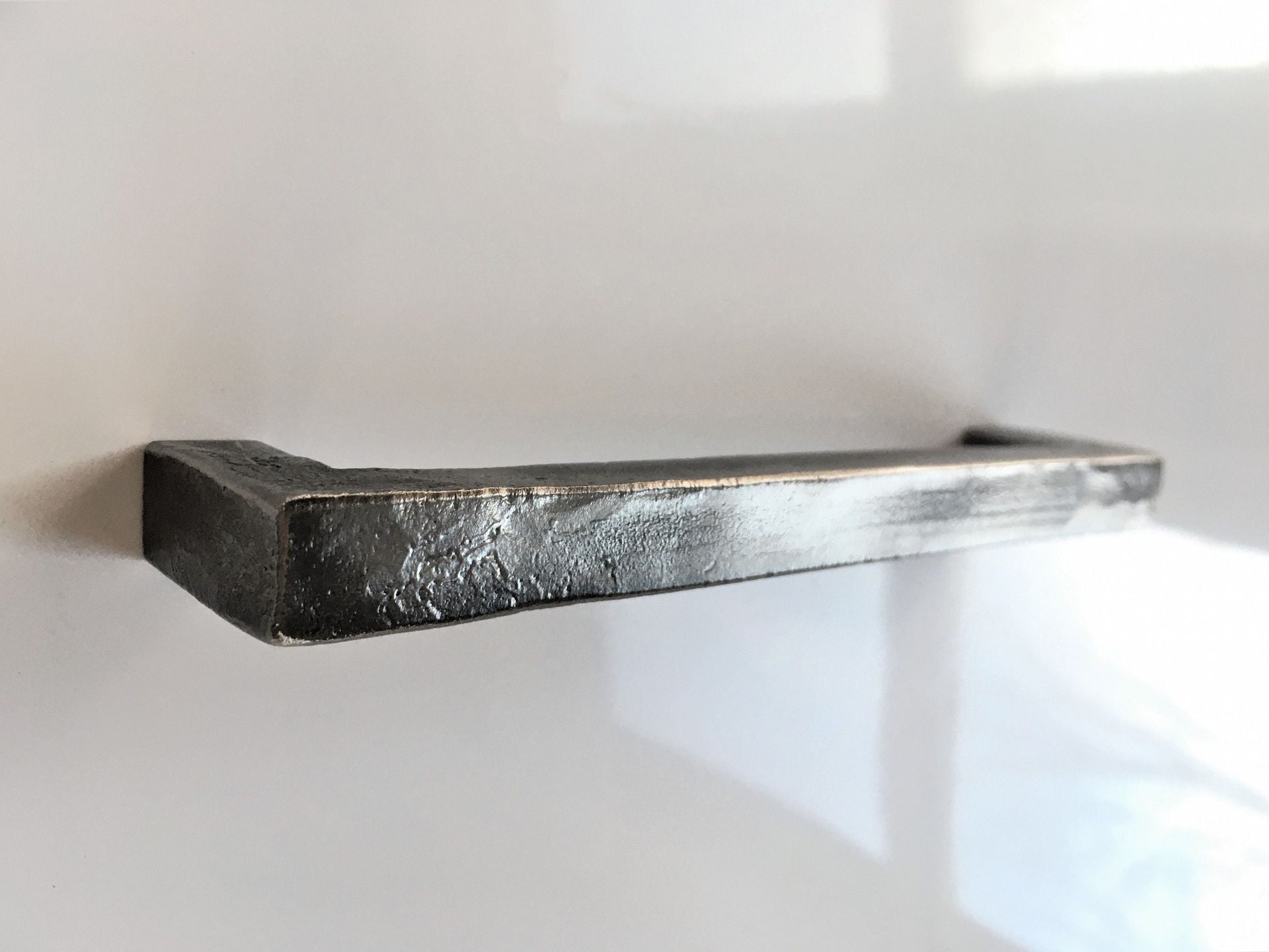 Cabinet Pull 1/2", Modern Kitchen Rustic Hammered Pull, Custom Modern Farmhouse Handle, Pull