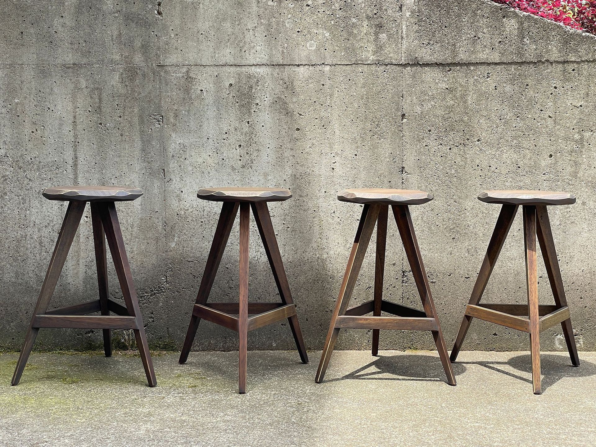 Modern Contemporary Tripod Barstool 5
