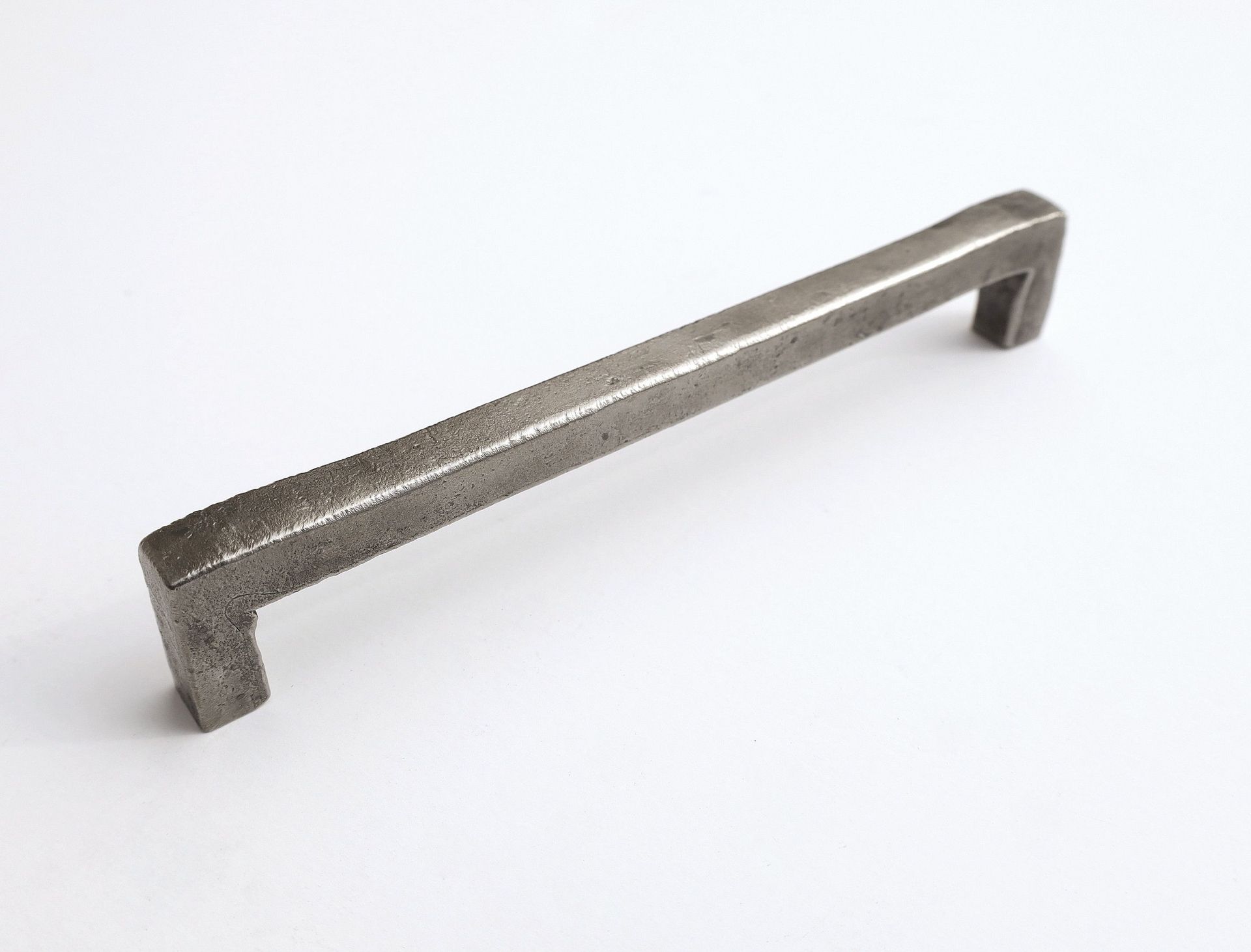 Cabinet Pull 3/8", Drawer Handles, Hand Forged Hammered Cabinet Hardware, Custom Modern Rustic Industrial Farmhouse Pull, Kitchen Cabinets 4 