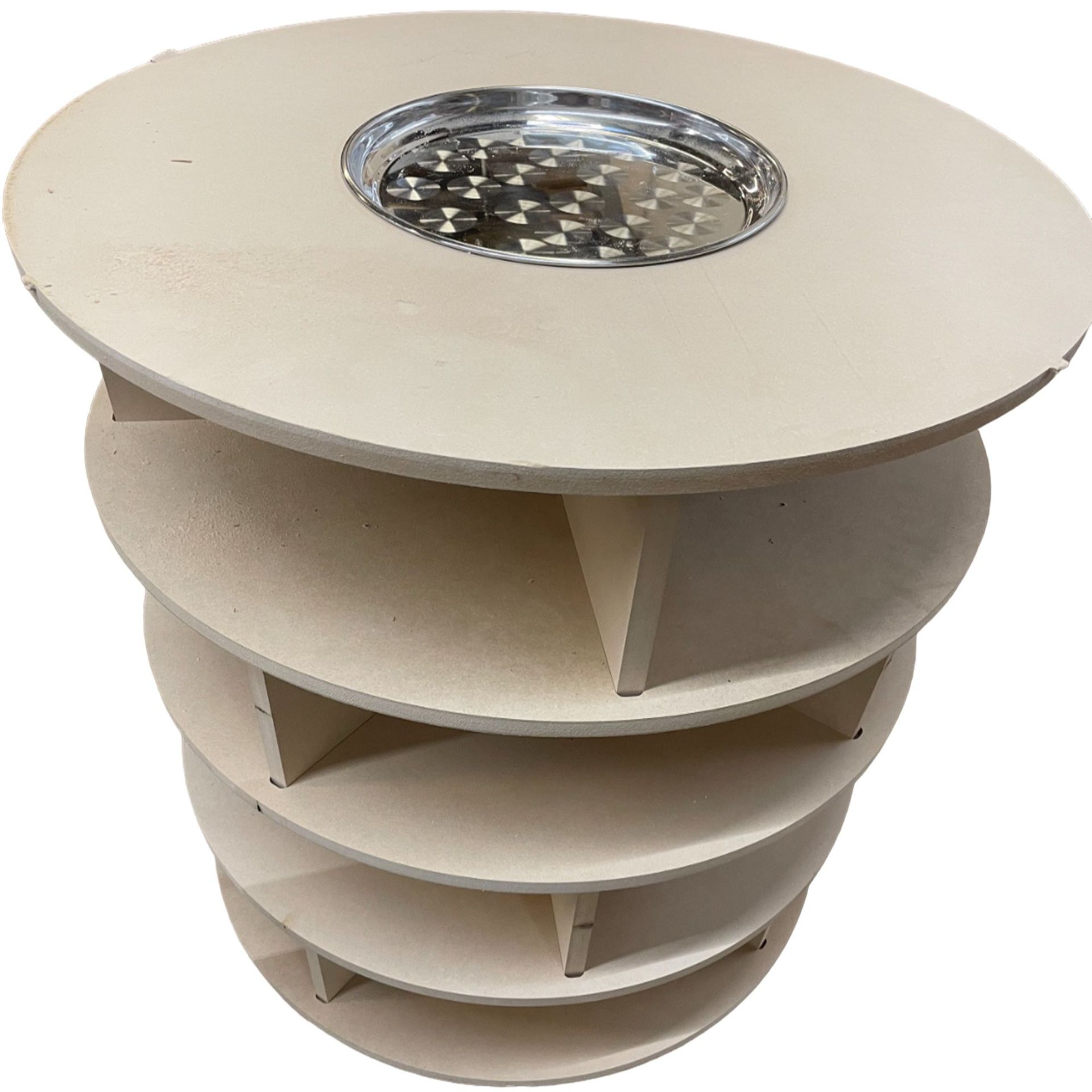Shoe Rotating Tower Lazy Susan Shoe Racks 3