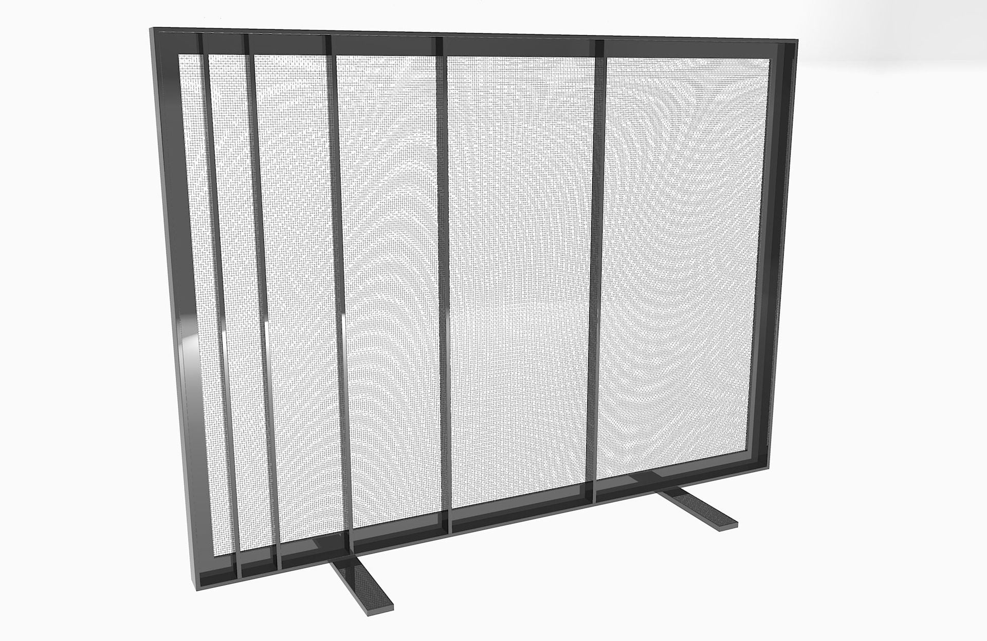 Metal Fireplace Screen (Kaitlyn)