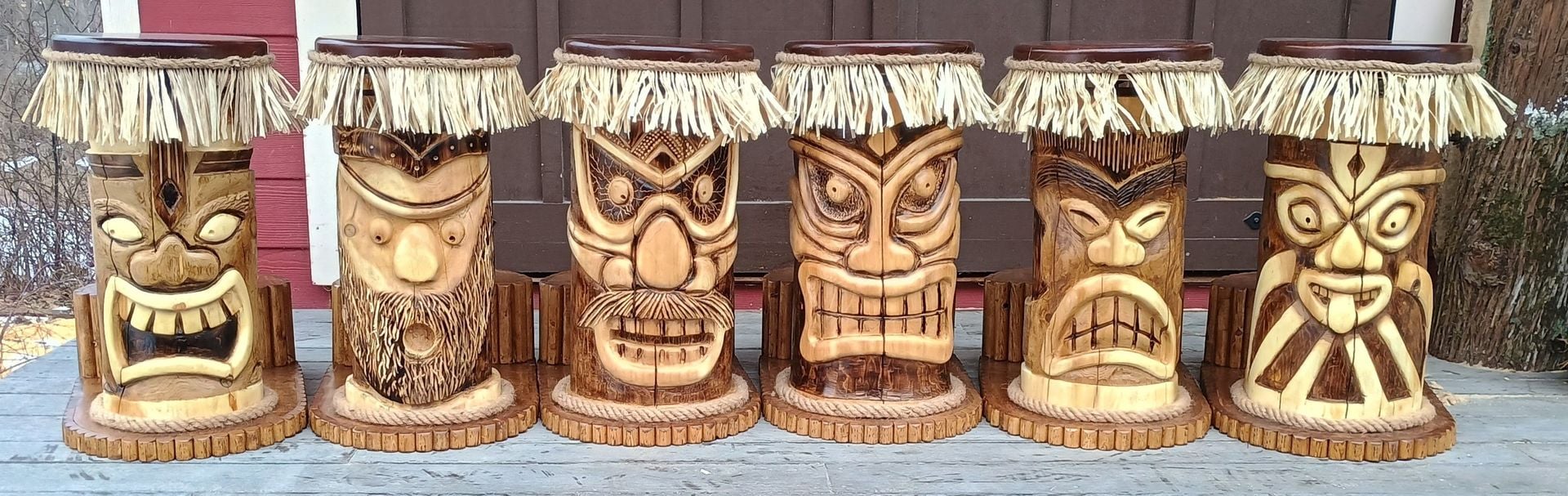 Tiki Bar Stools