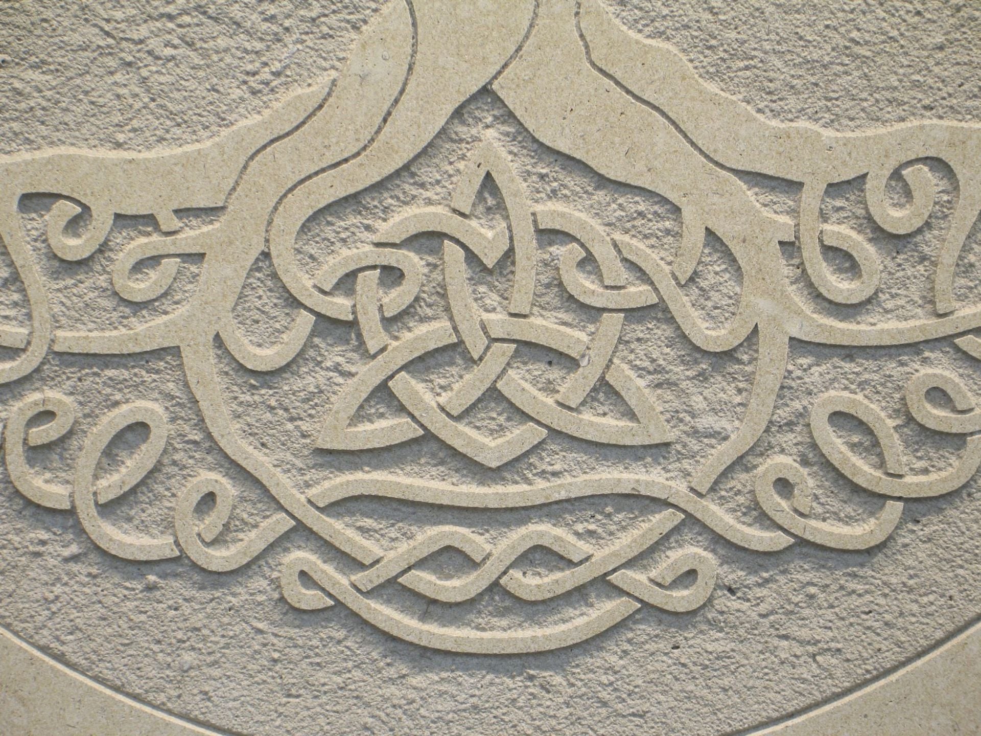 Tree Of Life Limestone Decorative 18" x 18" Decorative Tile 3 