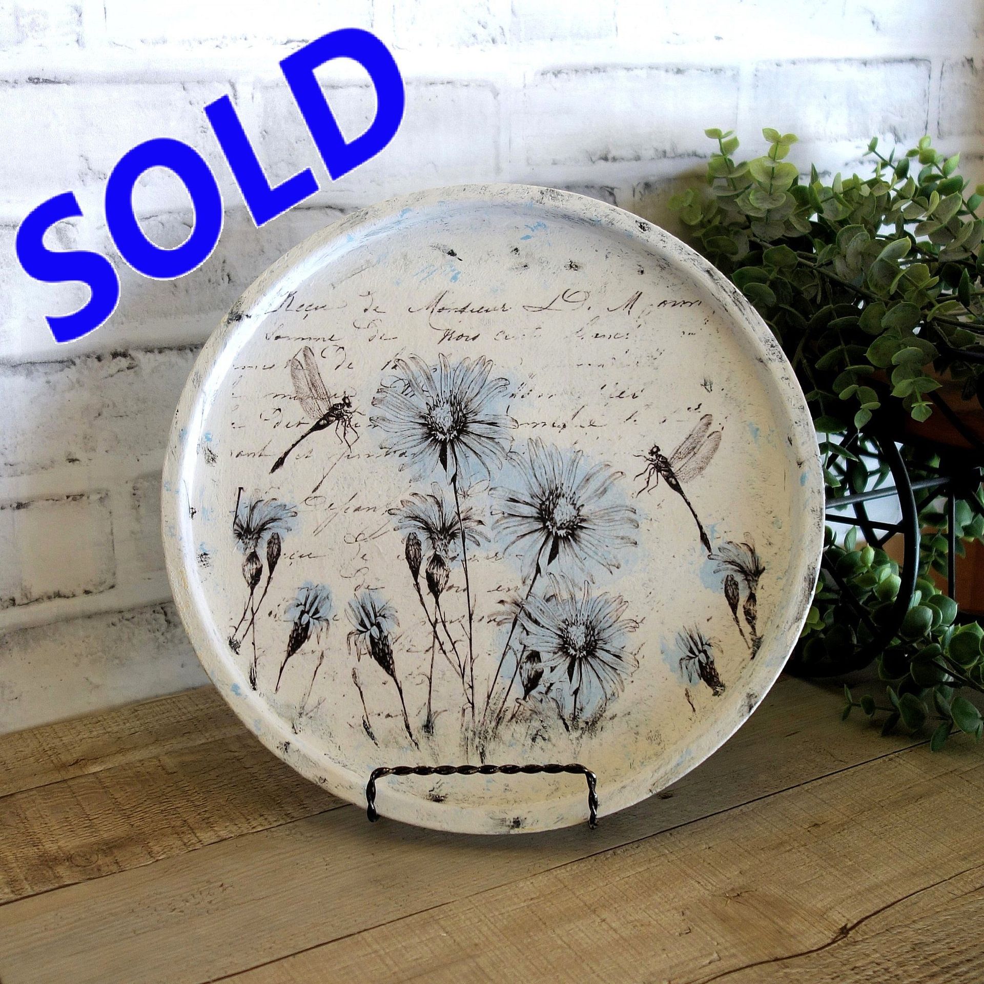 Dragonfly Decor Dragonfly Perfume Tray Vanity Tray Jewelry Tray 1 