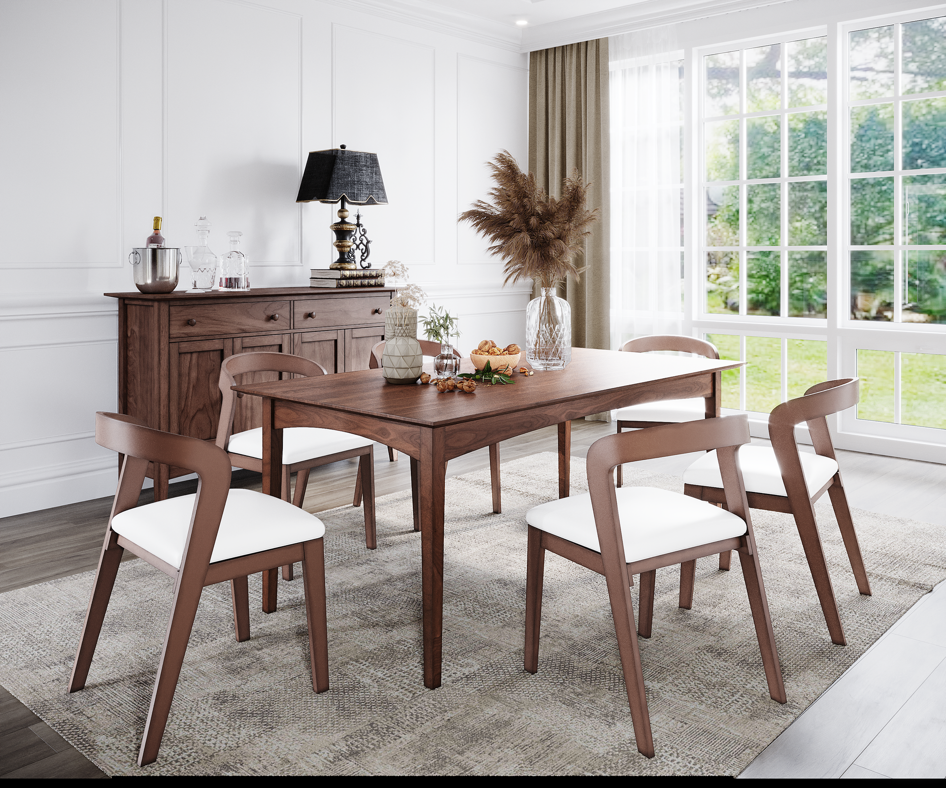 Wooden Shaker Dining Table