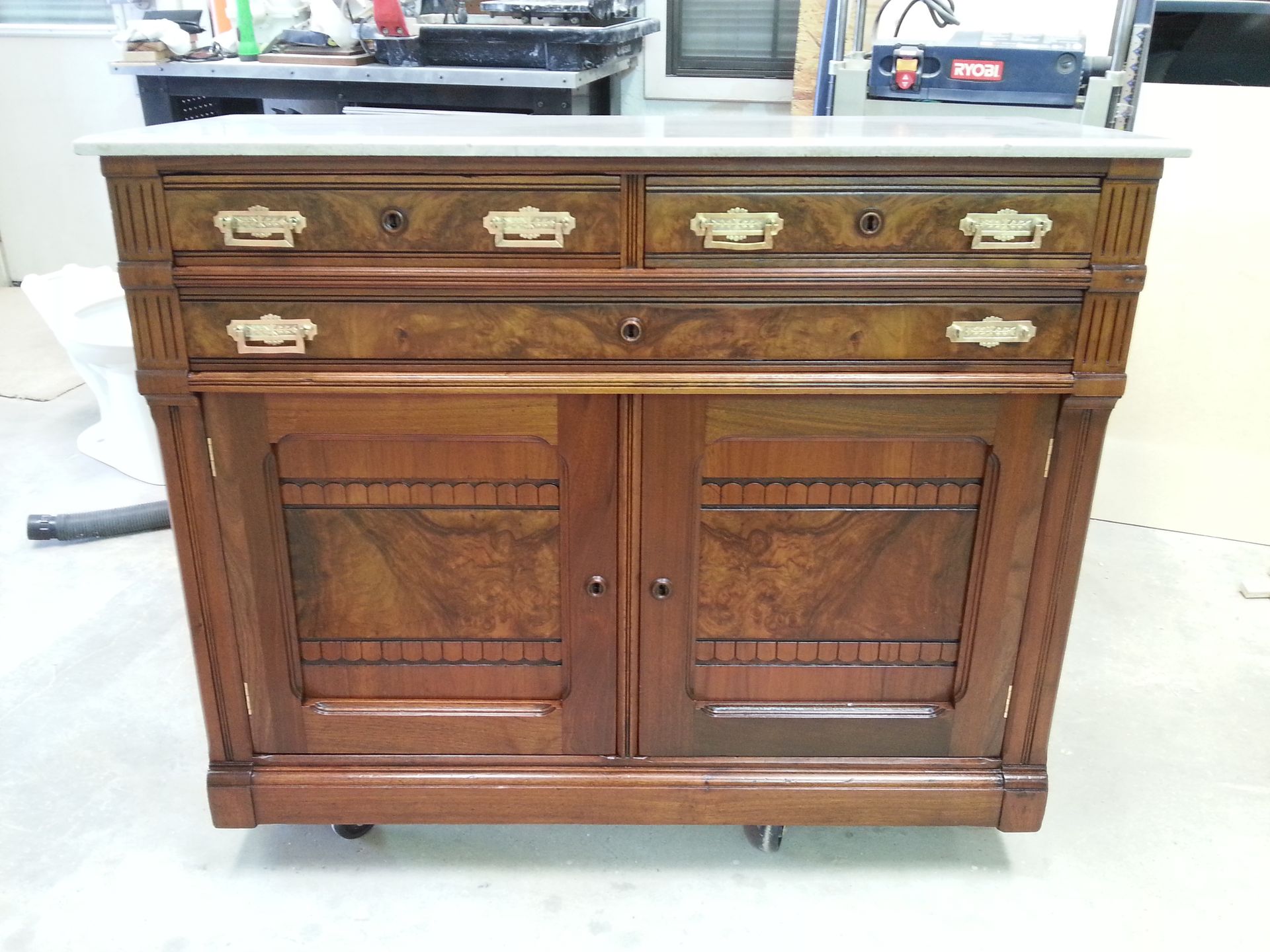 Solid Walnut Sideboard