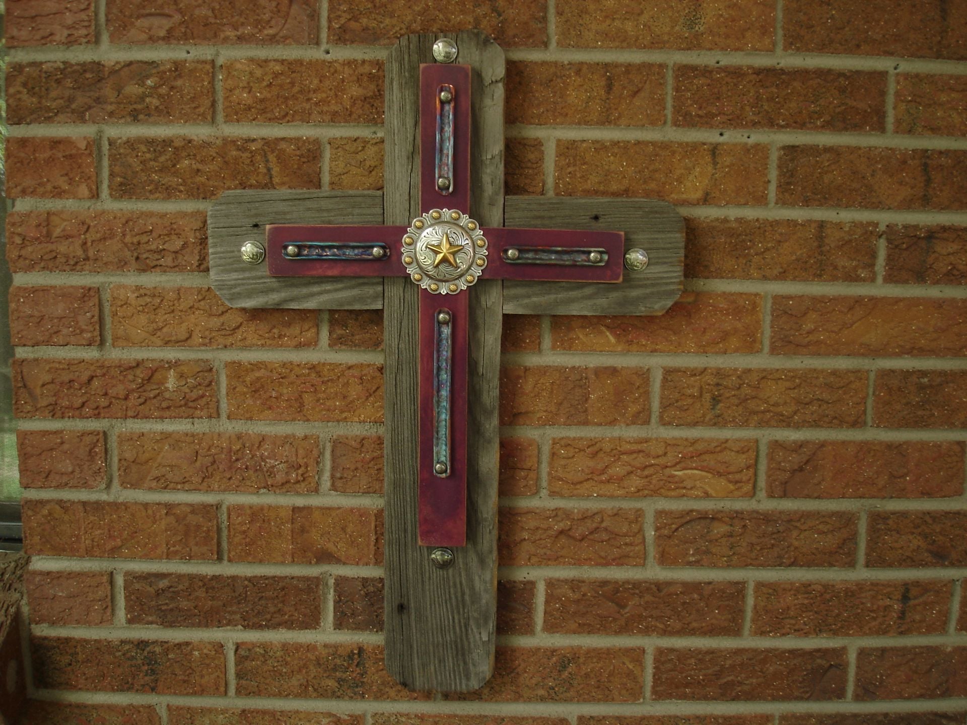 Mixed Media Cross