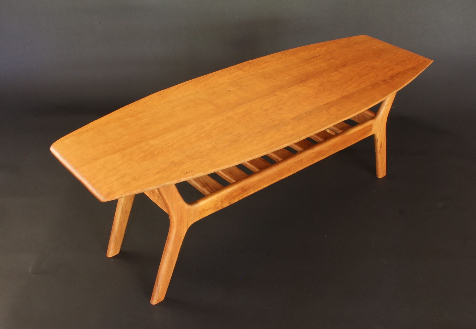 Spicoli Danish Surfboard Coffee Table In Cherry 2 