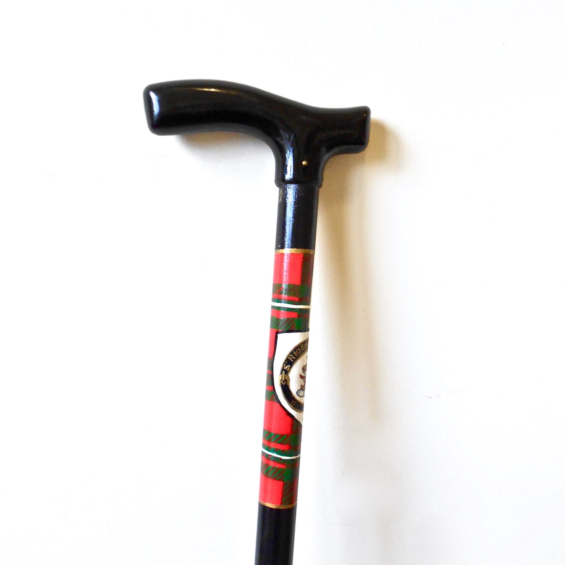 Family Crest Custom Painted Walking Stick 2 