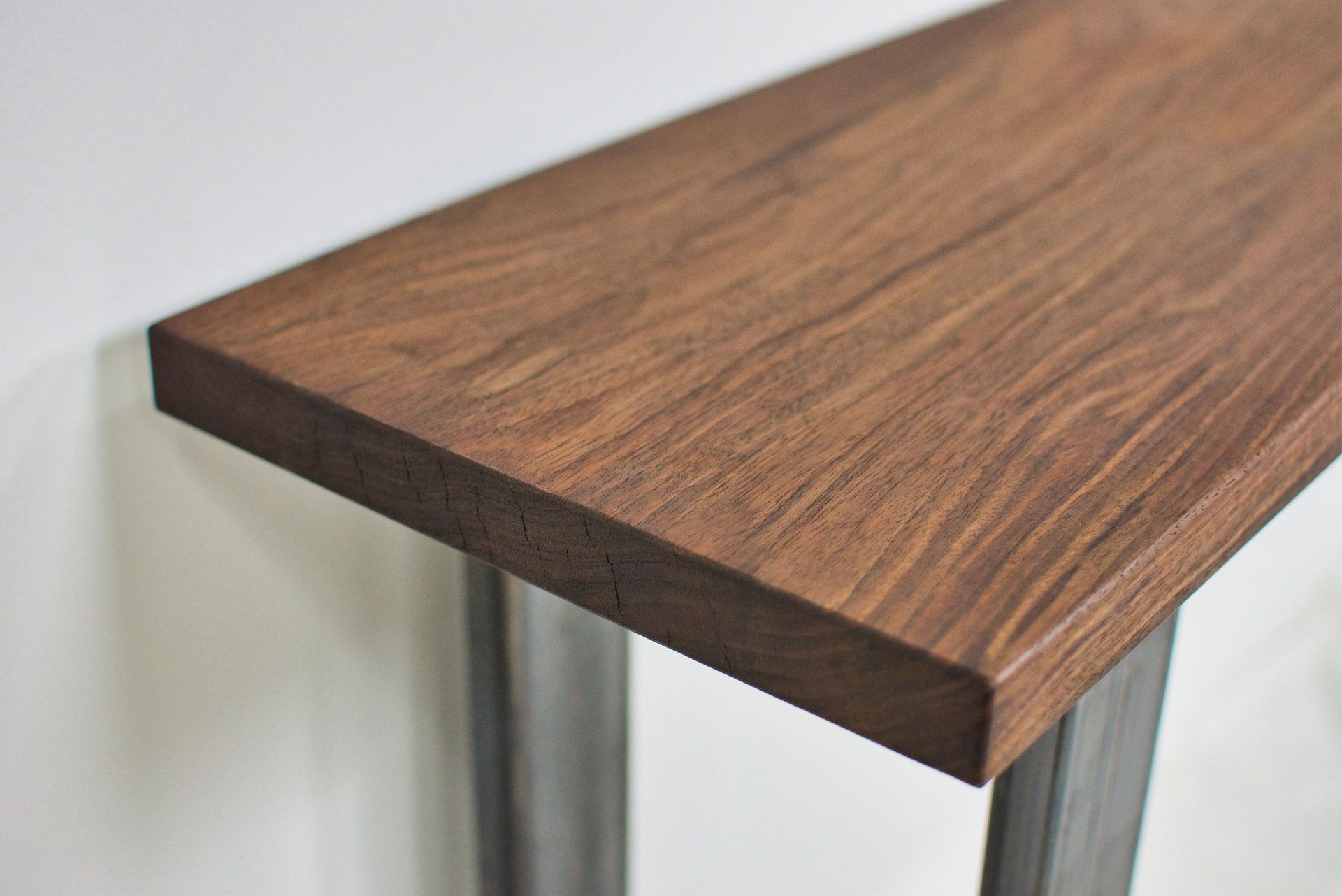 Narrow Desk, Modern Small Desk, Desk With Metal Legs, Skinny Desk, Thin Desk, Hallway Desk 3