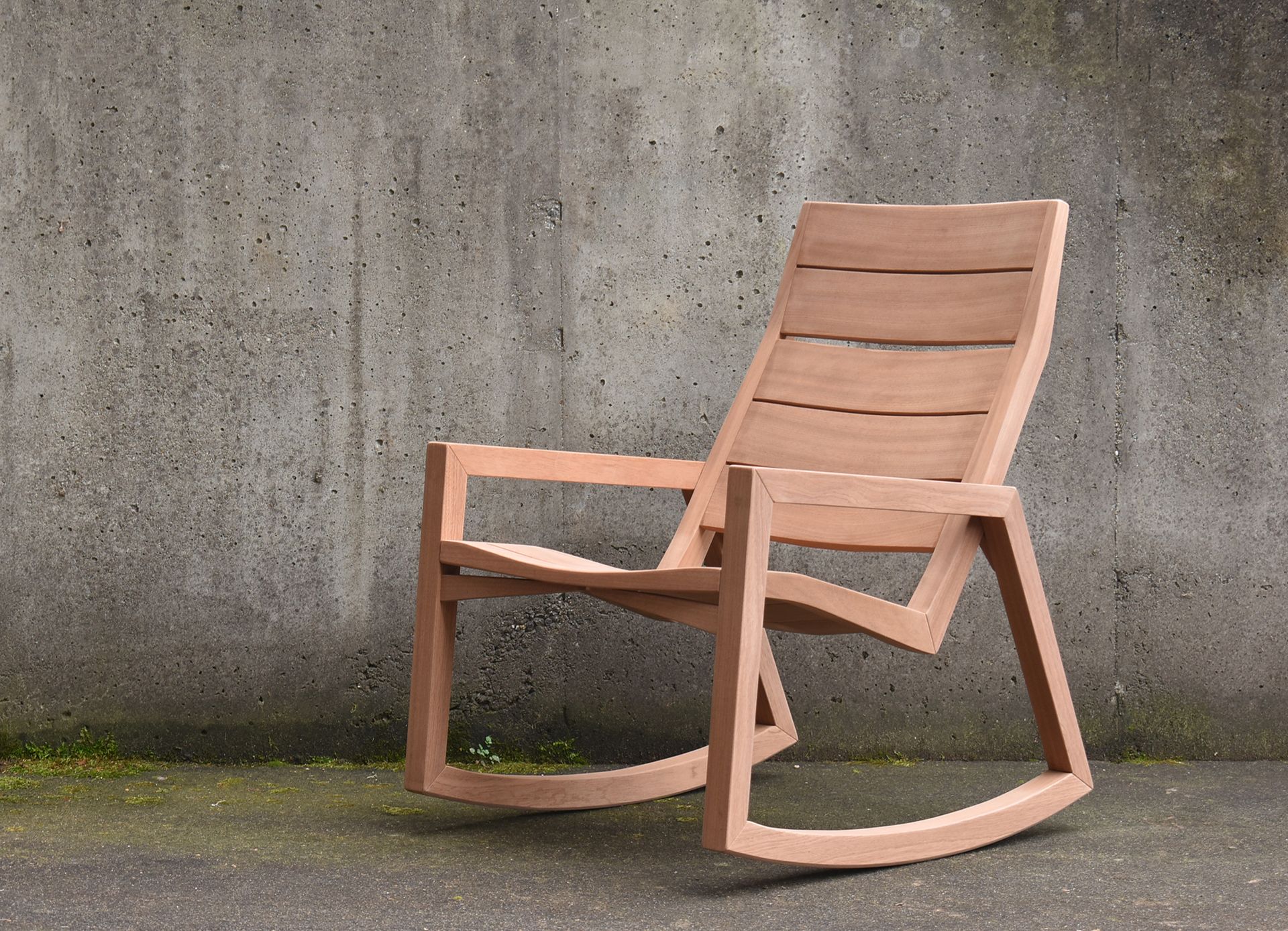 Contemporary Outdoor Rocking Chair