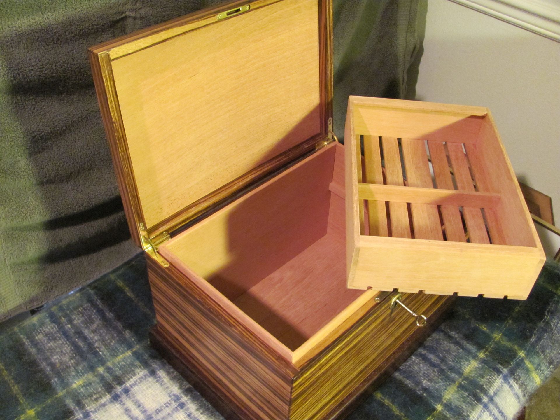 Custom Made Desktop Humidor 3 