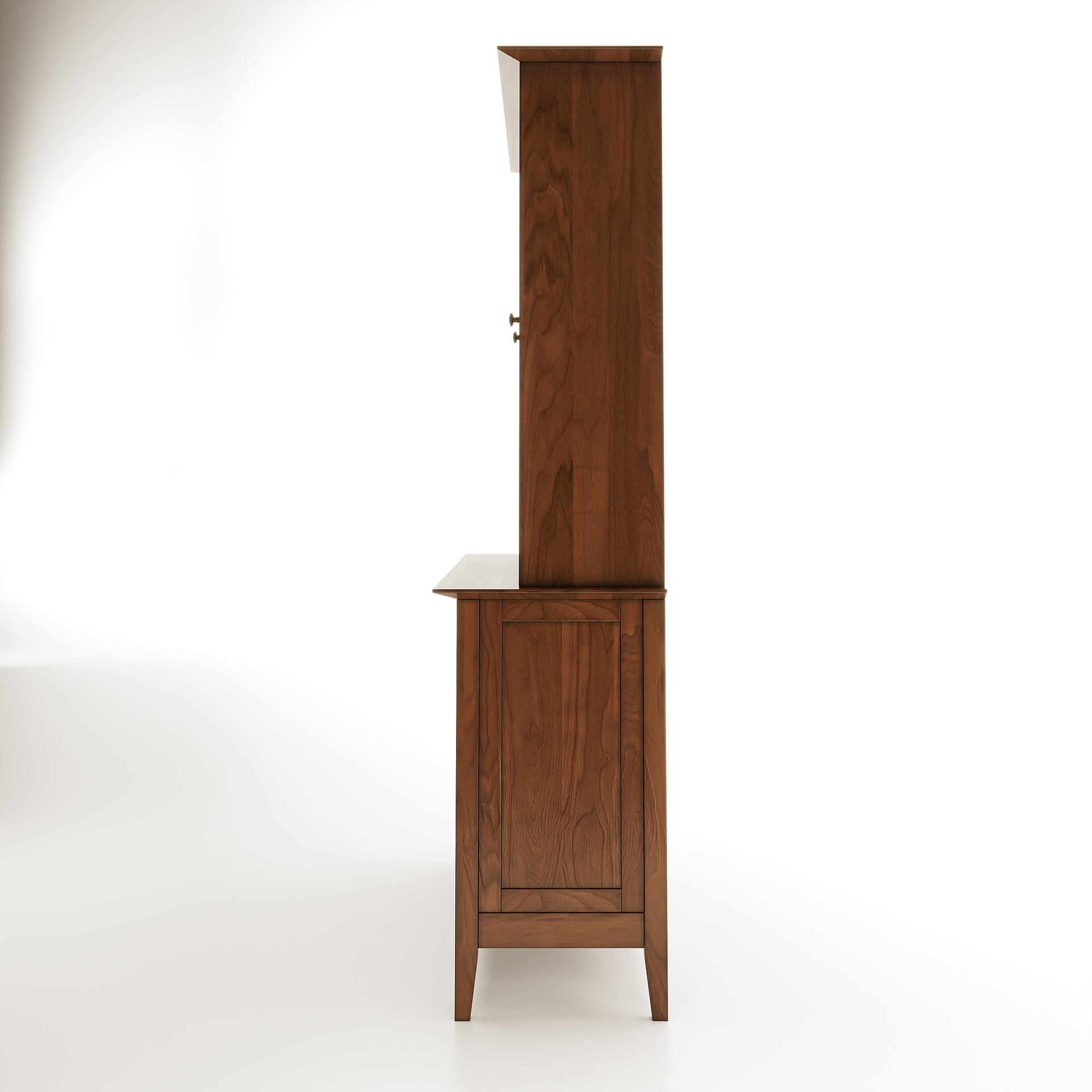 Wooden Classic Shaker Buffet And Hutch 4