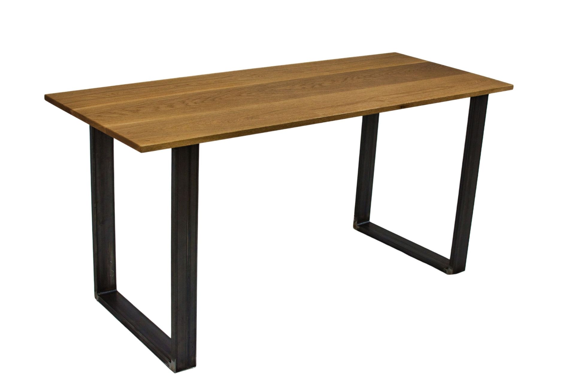 Modern Office Desk, Oak Computer Desk, Desk With Metal Legs, Gaming Desk, Handmade Office Desk 2