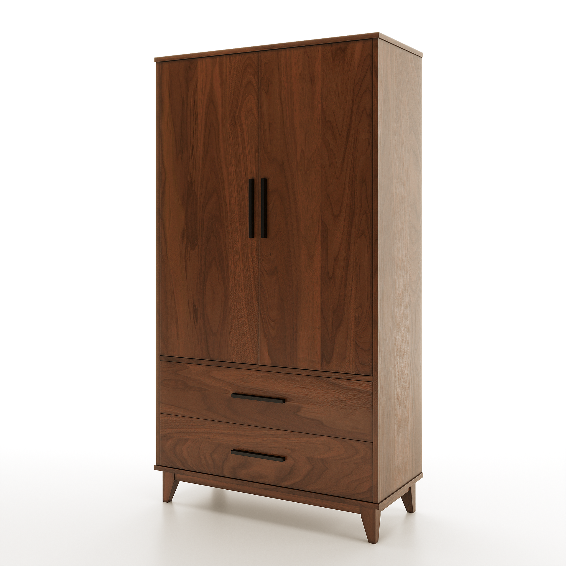 Wooden Armoire With Drawers 2