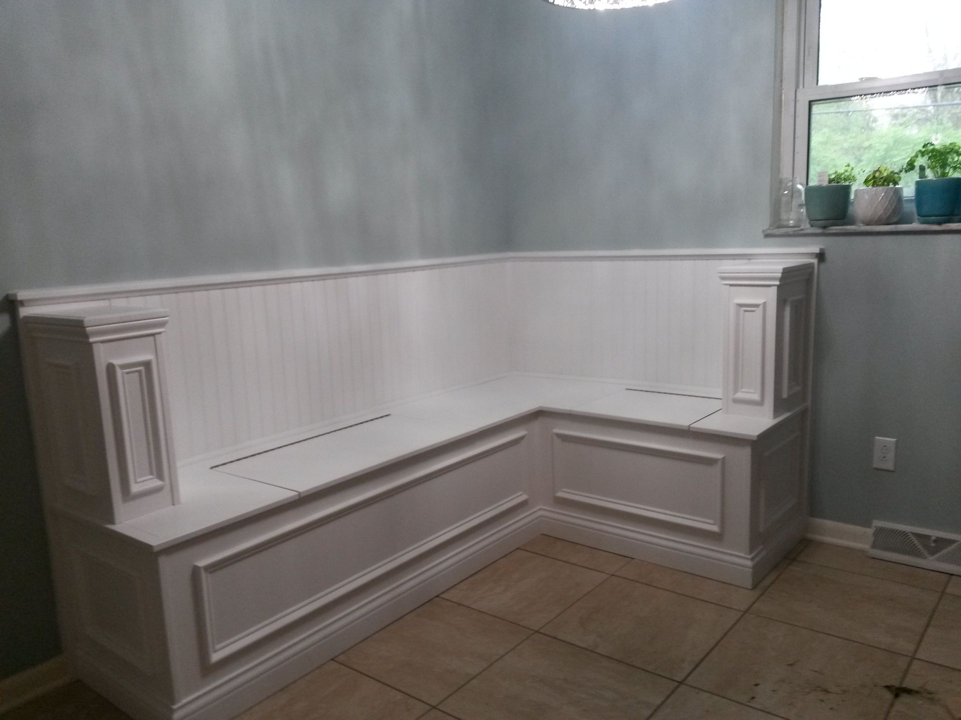Wall Bench With Storage