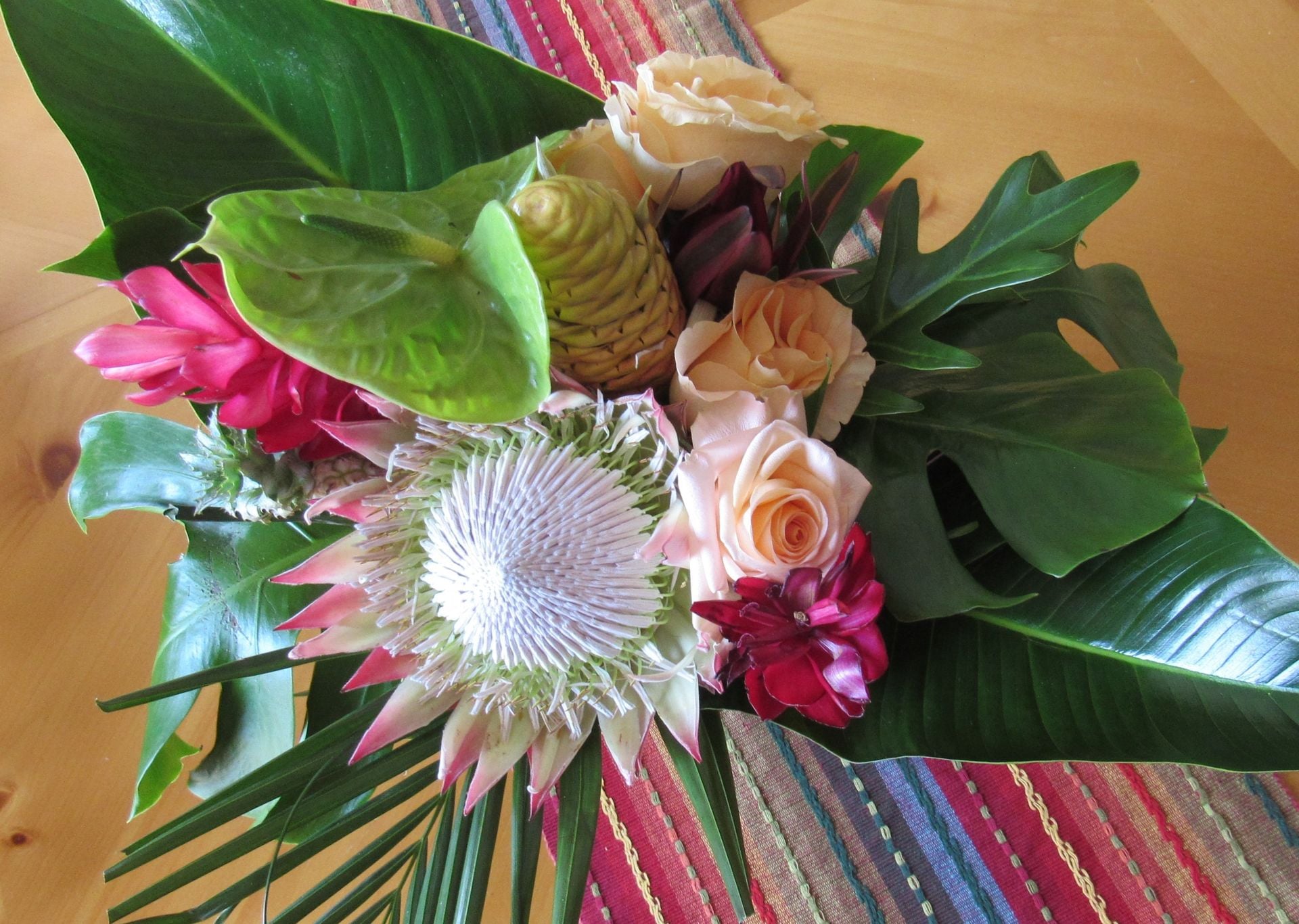 Tropical Bridal Bouquet! 3 