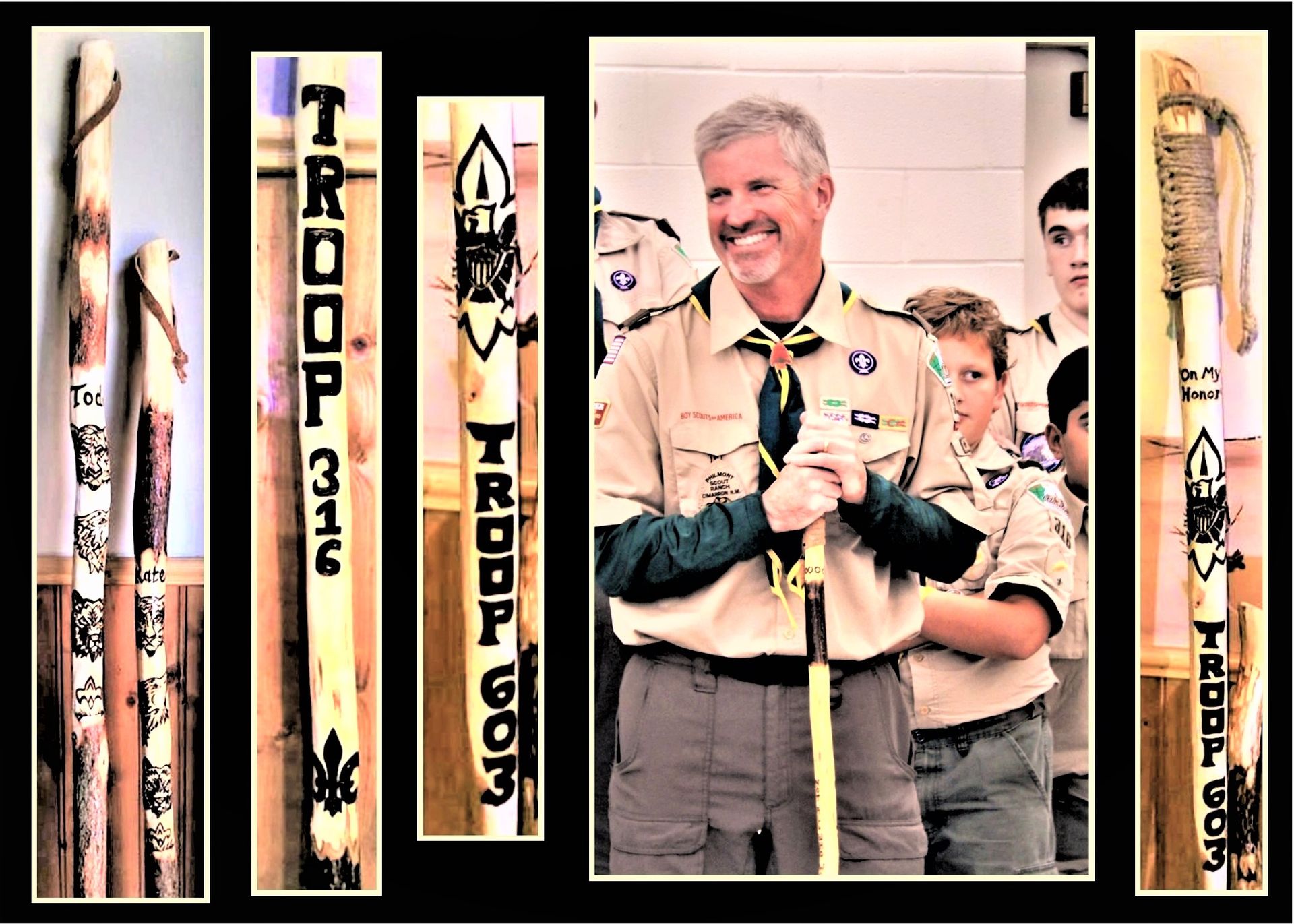 Wood Anniversary,Retirement Gift,Hiking Stick,Walking Stick,Cane,Hikers Gift 4 