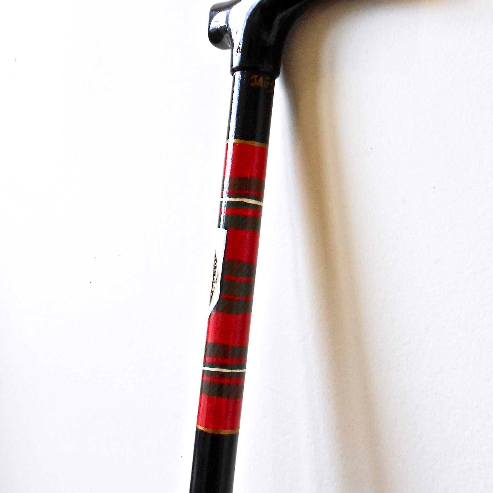Family Crest Custom Painted Walking Stick 5 
