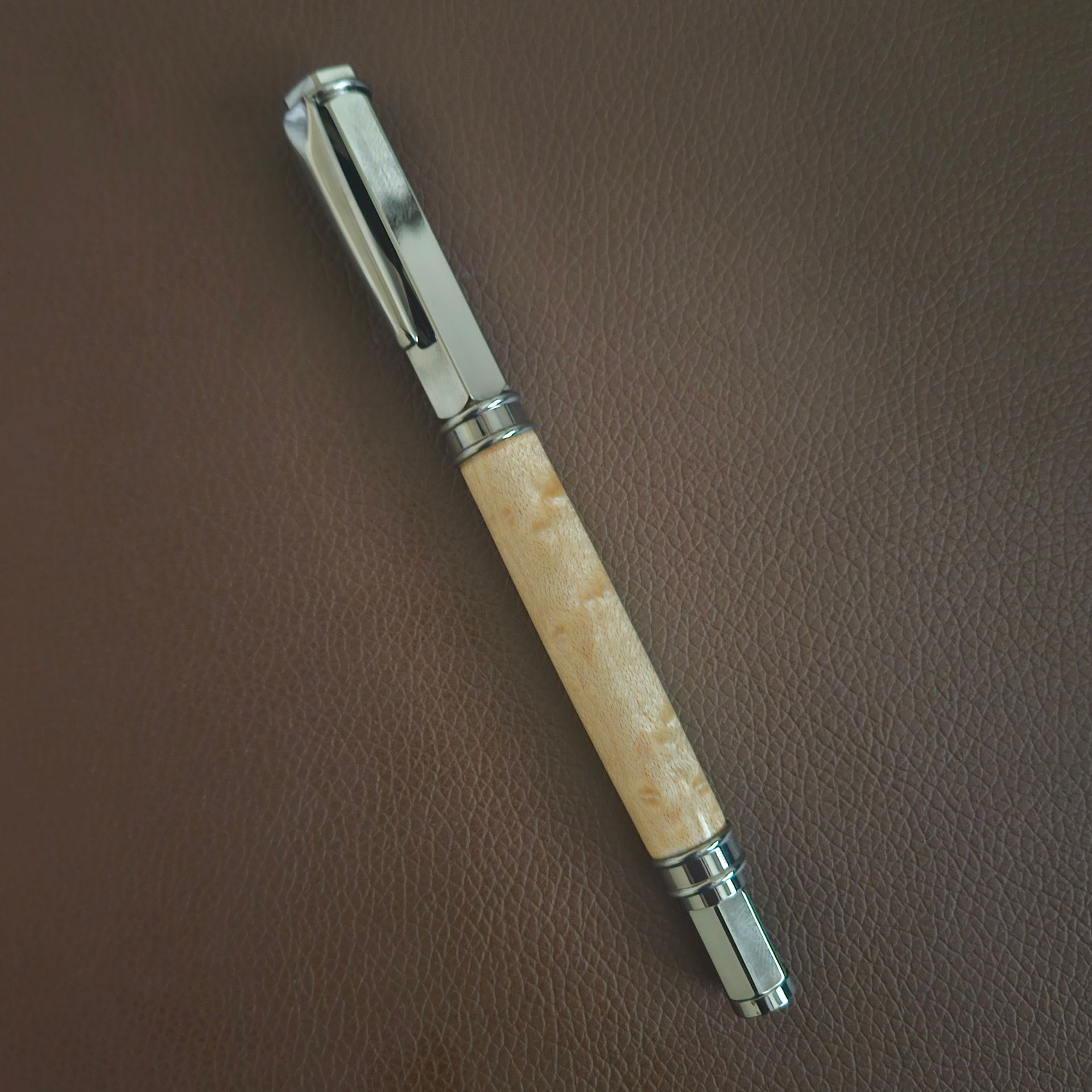 Custom-Crafted Wood Pen - Personalize Your Elegance
