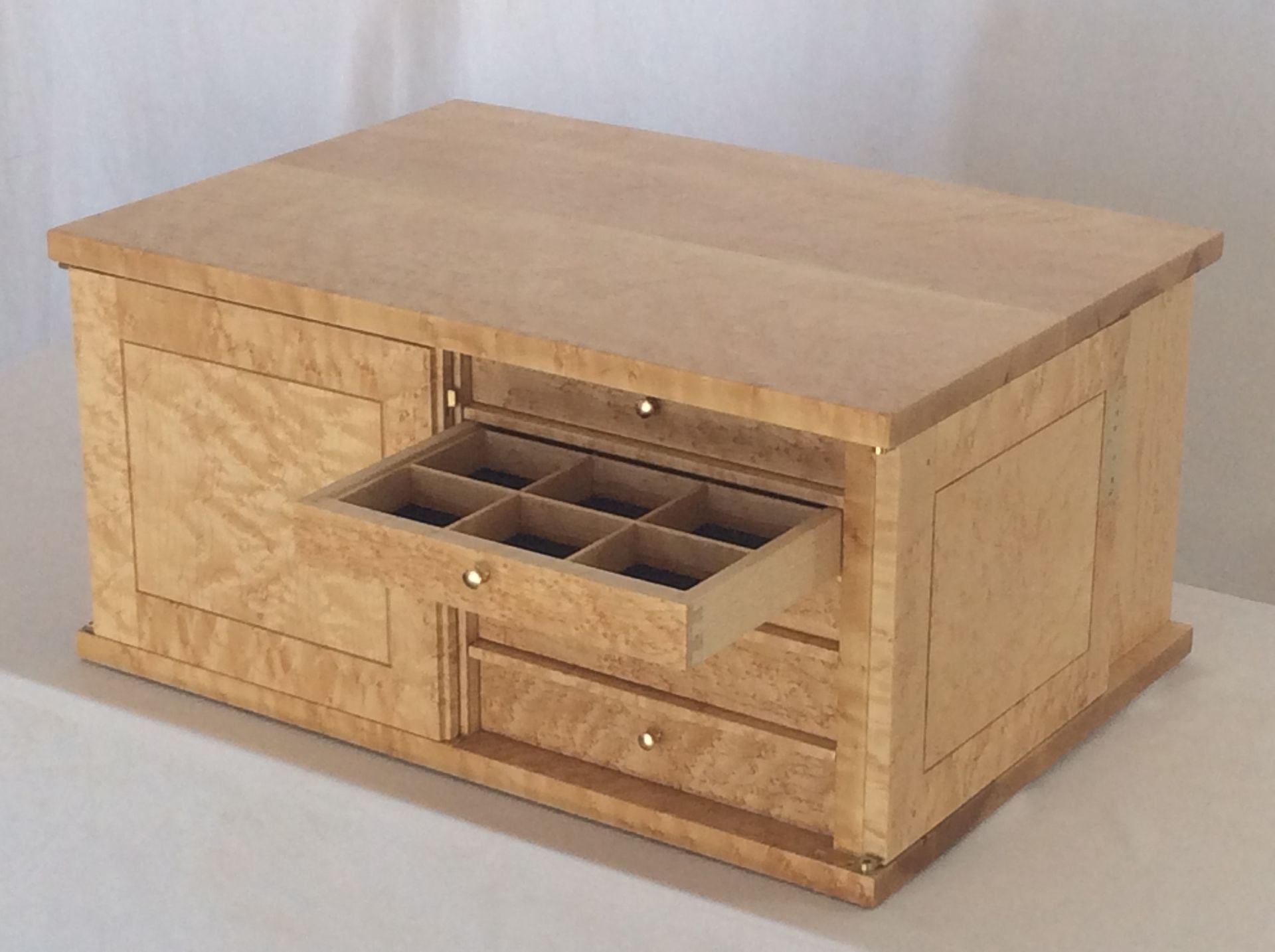 Ten Drawer Jewelry Cabinet