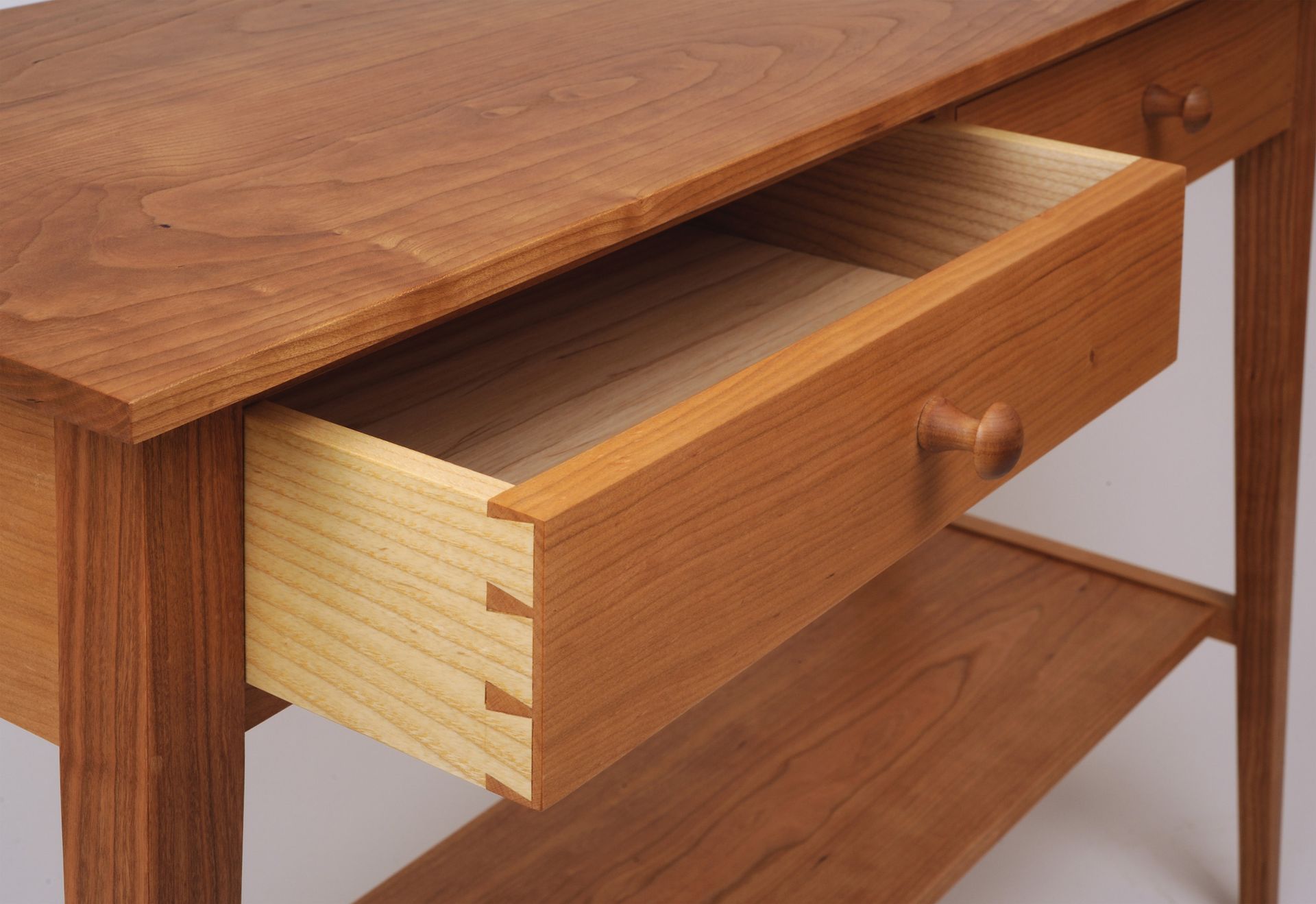 Sofa Table With Shelf And Drawers 4