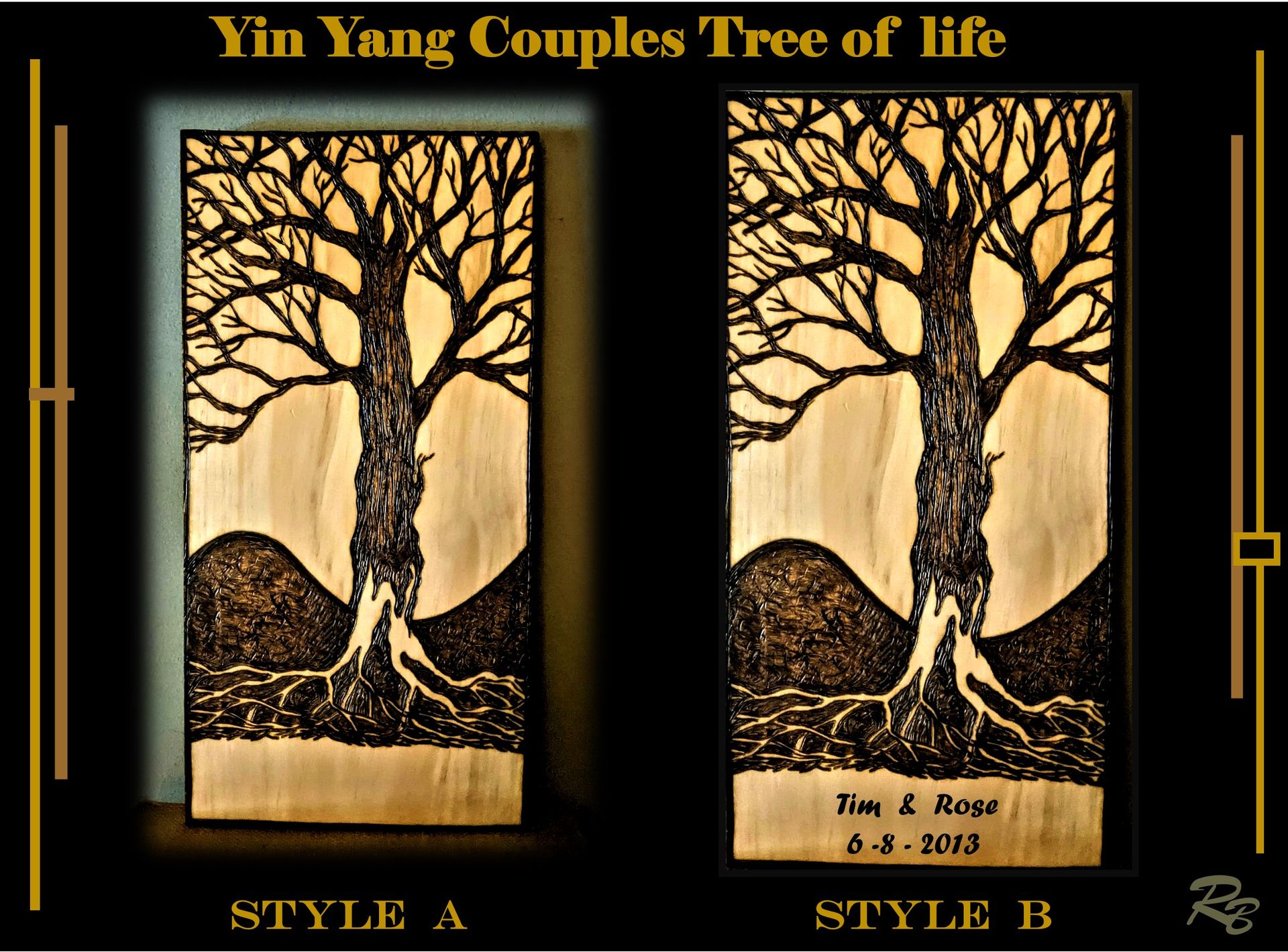 Five Year Anniversary Gift, Wood Anniversary gift, wood gifts, couples gift 3 