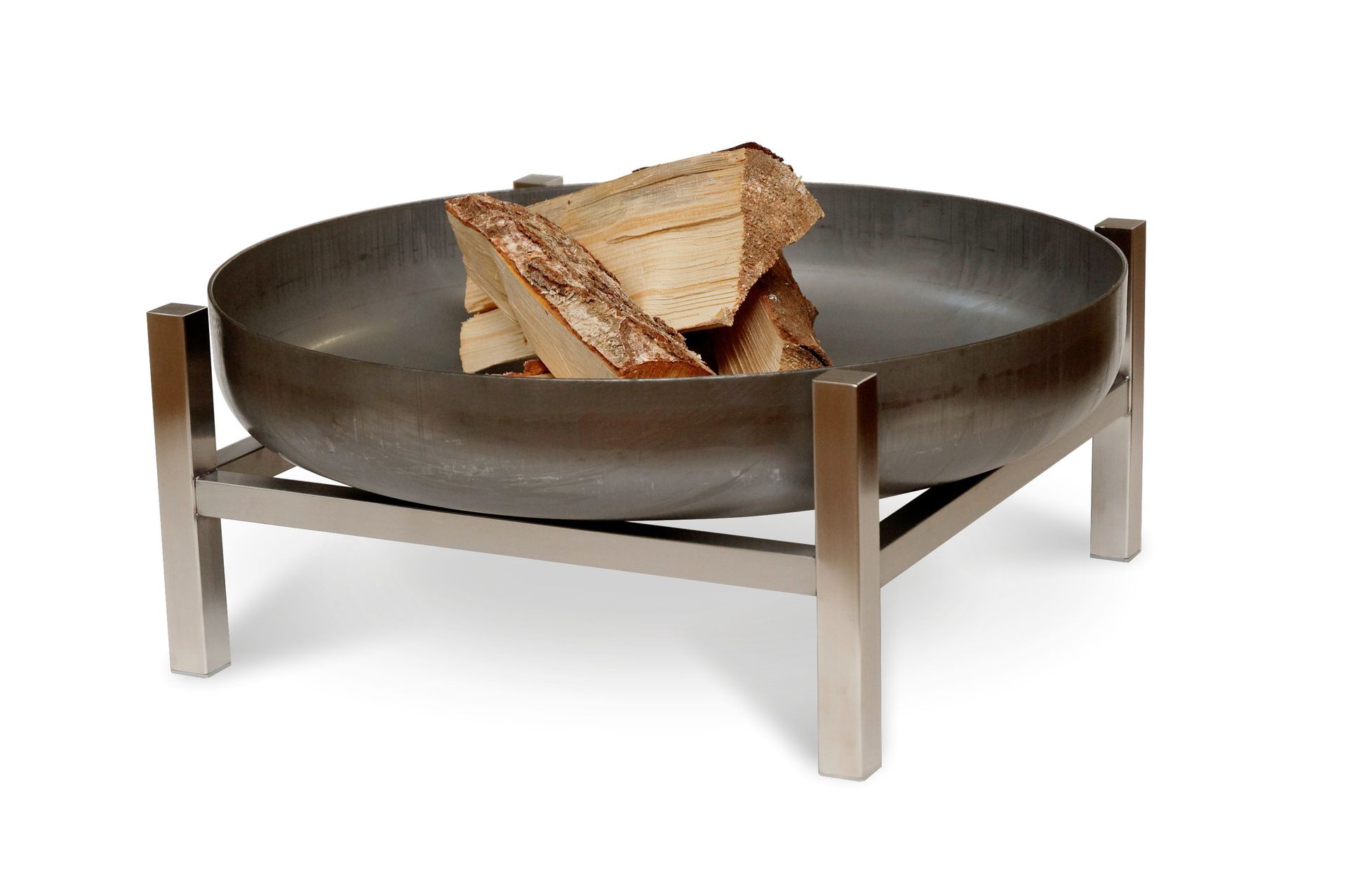 Solid Steel Fire Pit Parnidis Short 2 