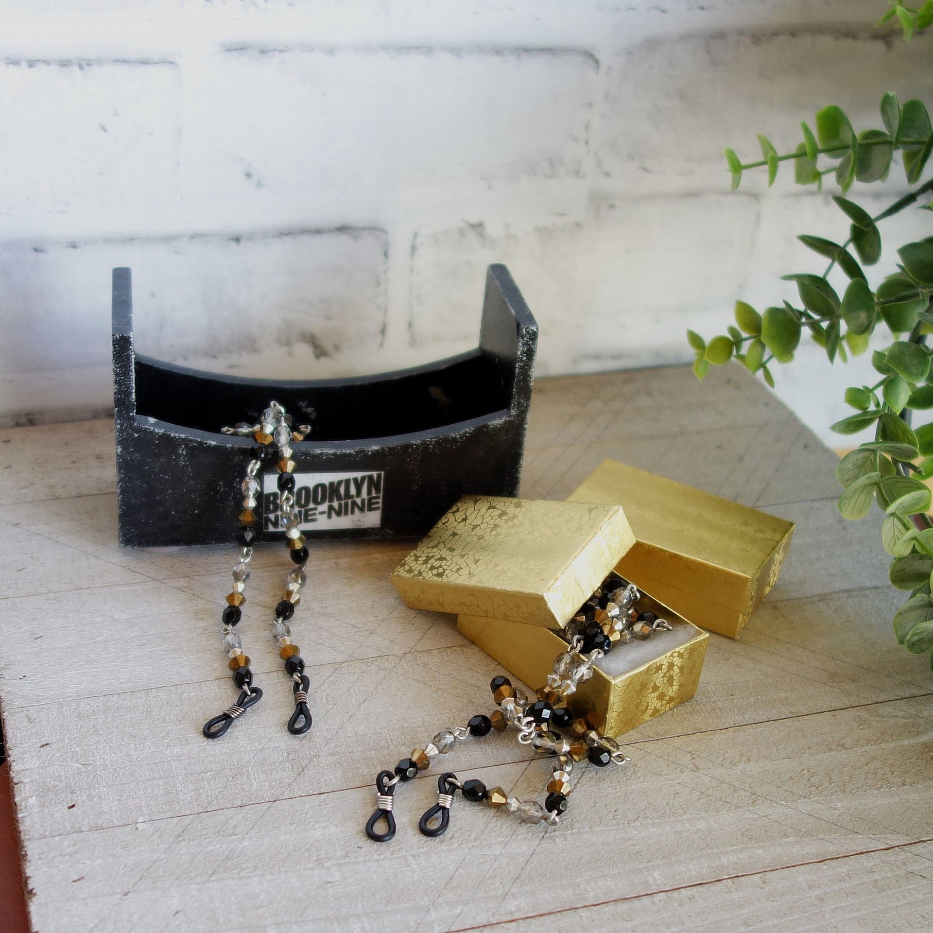 Beaded Eyeglass Chain Set/2 Brooklyn Nine-Nine Inspired Designer Eyeglass Chains 3 