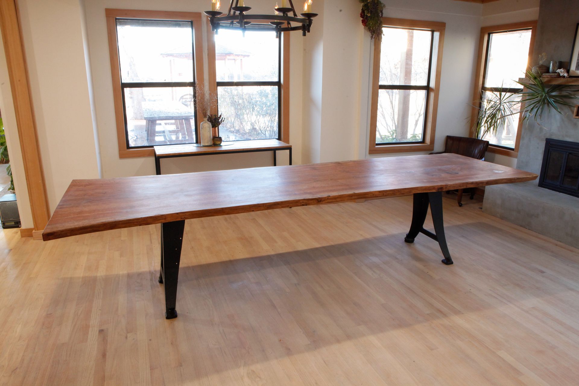 Live Edge Walnut Dining Table 4 